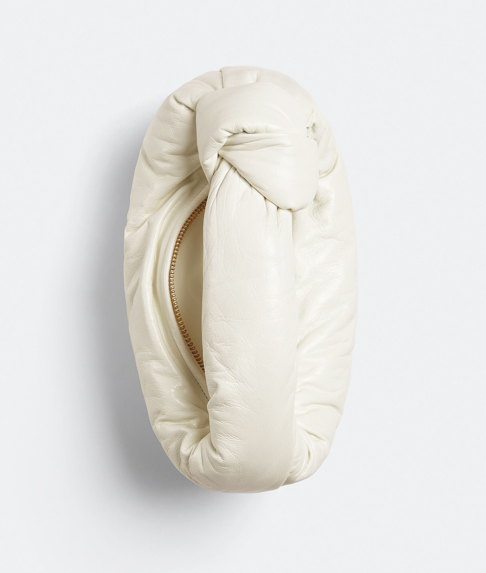 Bottega Veneta Mini Jodie Puffy Leather Bag White Size ONE SIZE - 3 Thumbnail