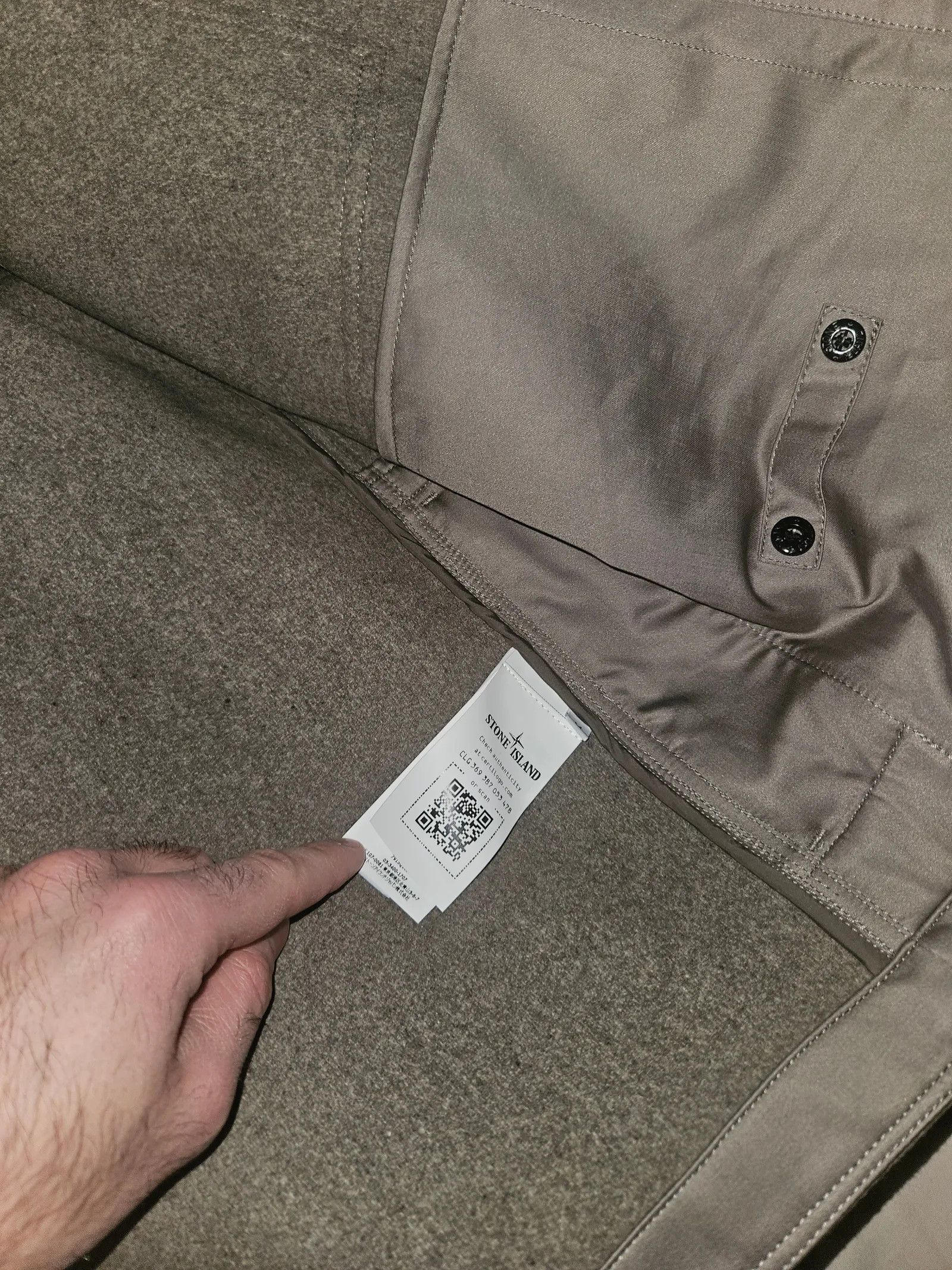 Stone Island Stone Island Panno Speciale Jacket Size US M / EU 48-50 / 2 - 2 Thumbnail