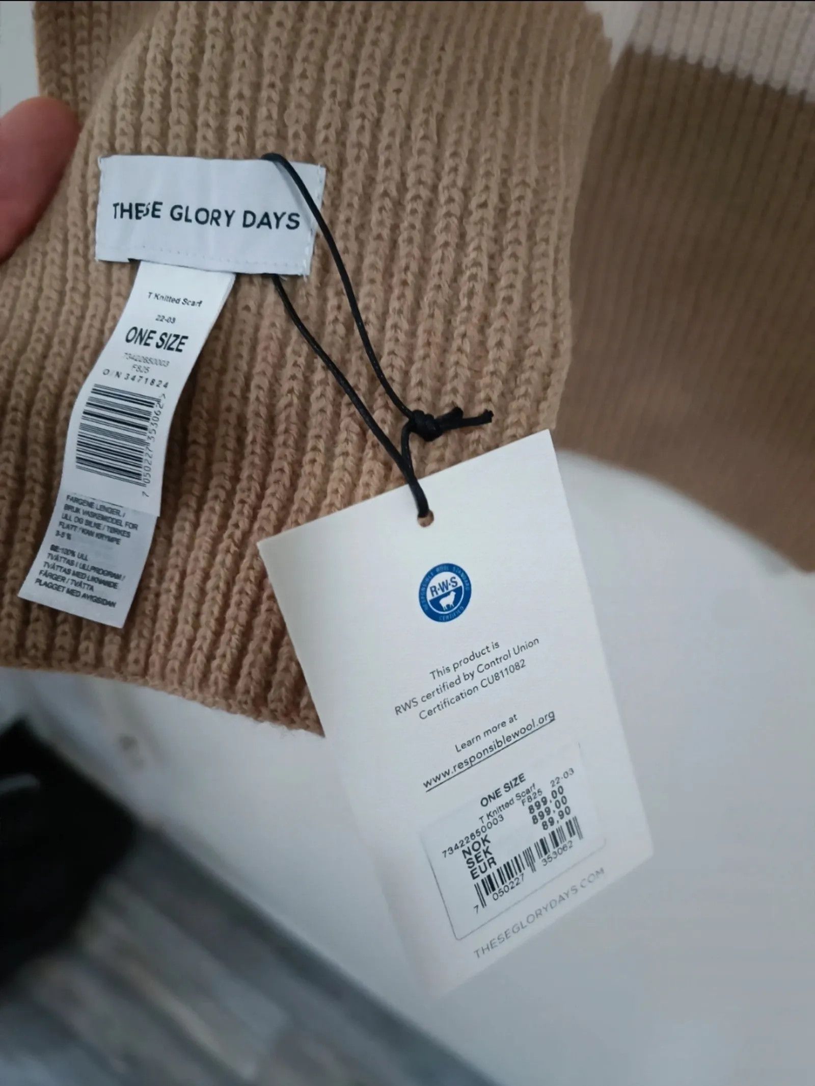 These Glory Days These Glory Days Knigted scarf Necklace Size ONE SIZE - 2 Thumbnail