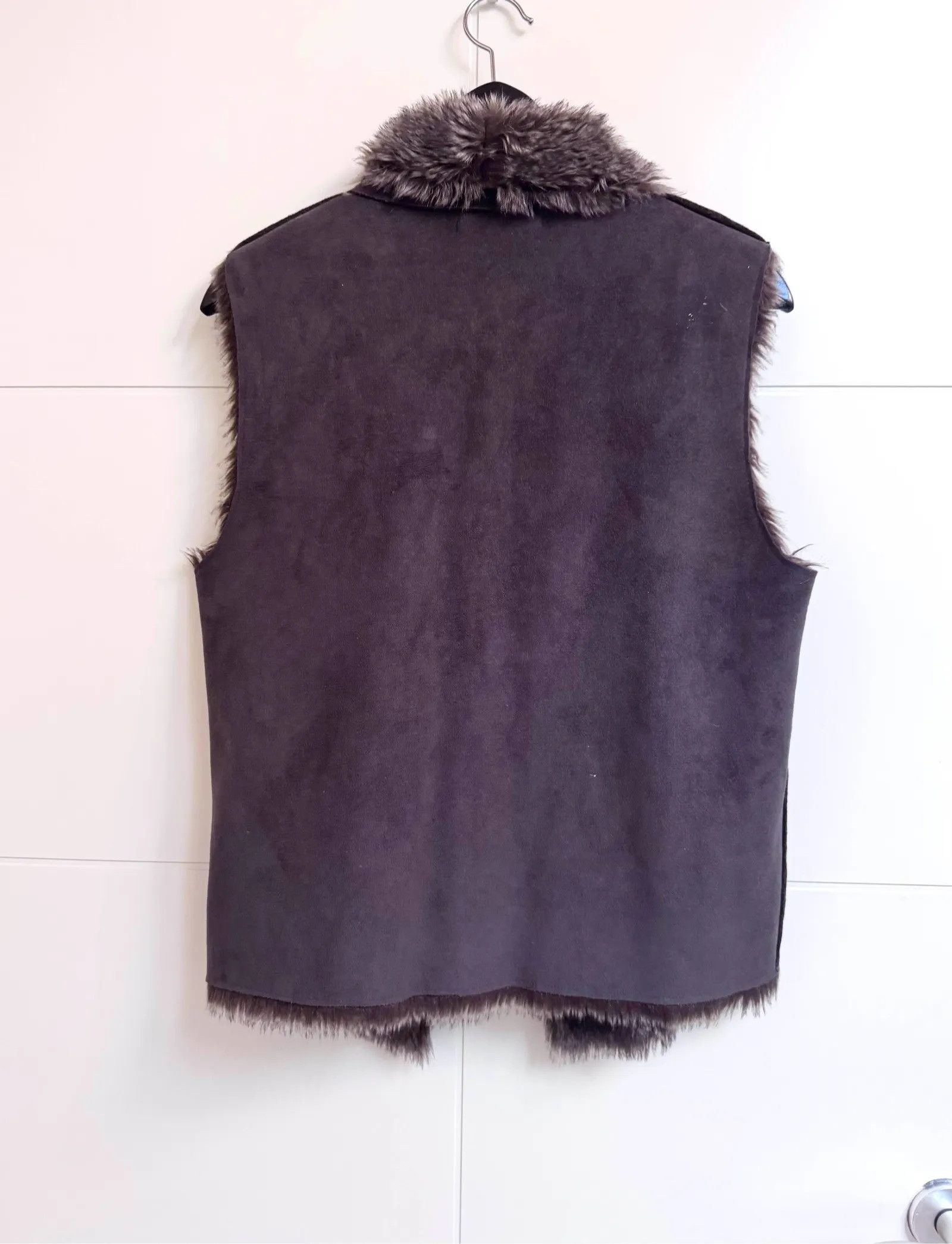 Velvet Velvet Päls väst. Vest Size M / US 6-8 / IT 42-44 - 4 Thumbnail