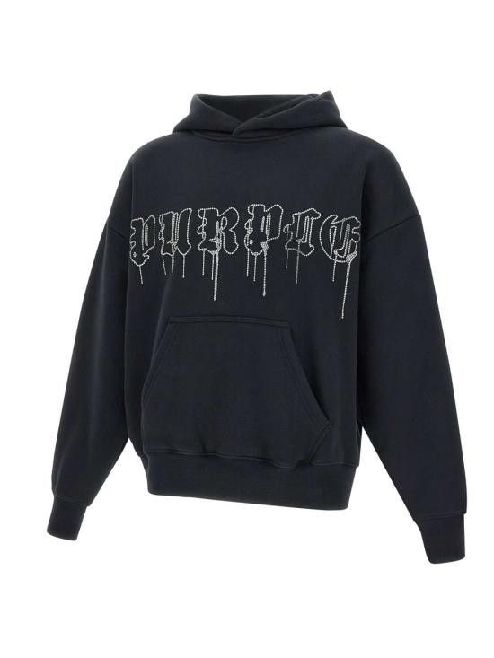 Purple Brand PURPLE BRAND Men Hoodies P401HBGD125 BLACK Size US L / EU 52-54 / 3 - 6 Thumbnail