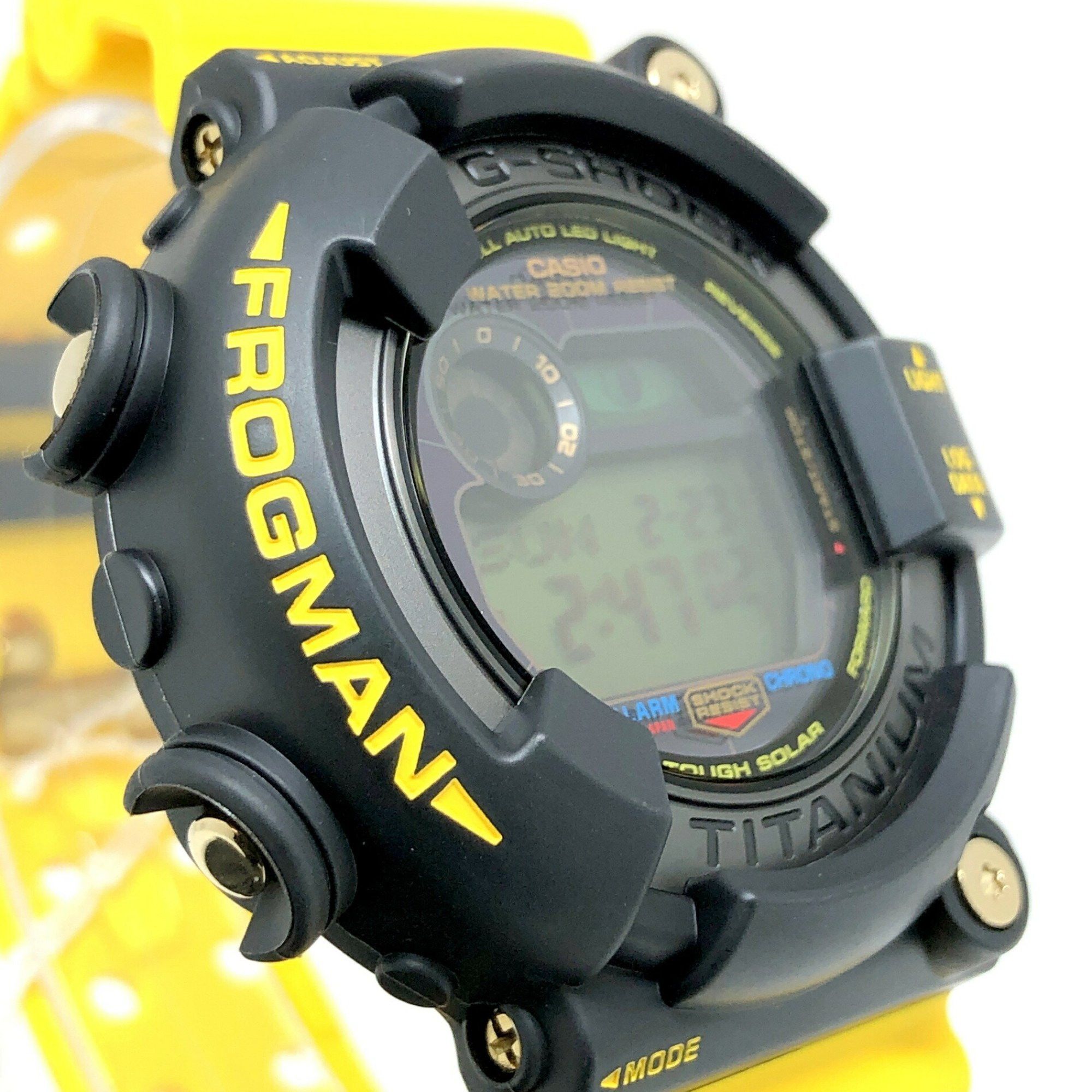 Casio G-SHOCK CASIO Watch GW-8200K-9 FROGMAN Irukuji 2023 Tough Solar First Color Black x Yellow Isearch Japan Iruka Kujira Released in June Mikunigaoka Store ITKV4ZJV7NAU Size ONE SIZE - 4 Thumbnail