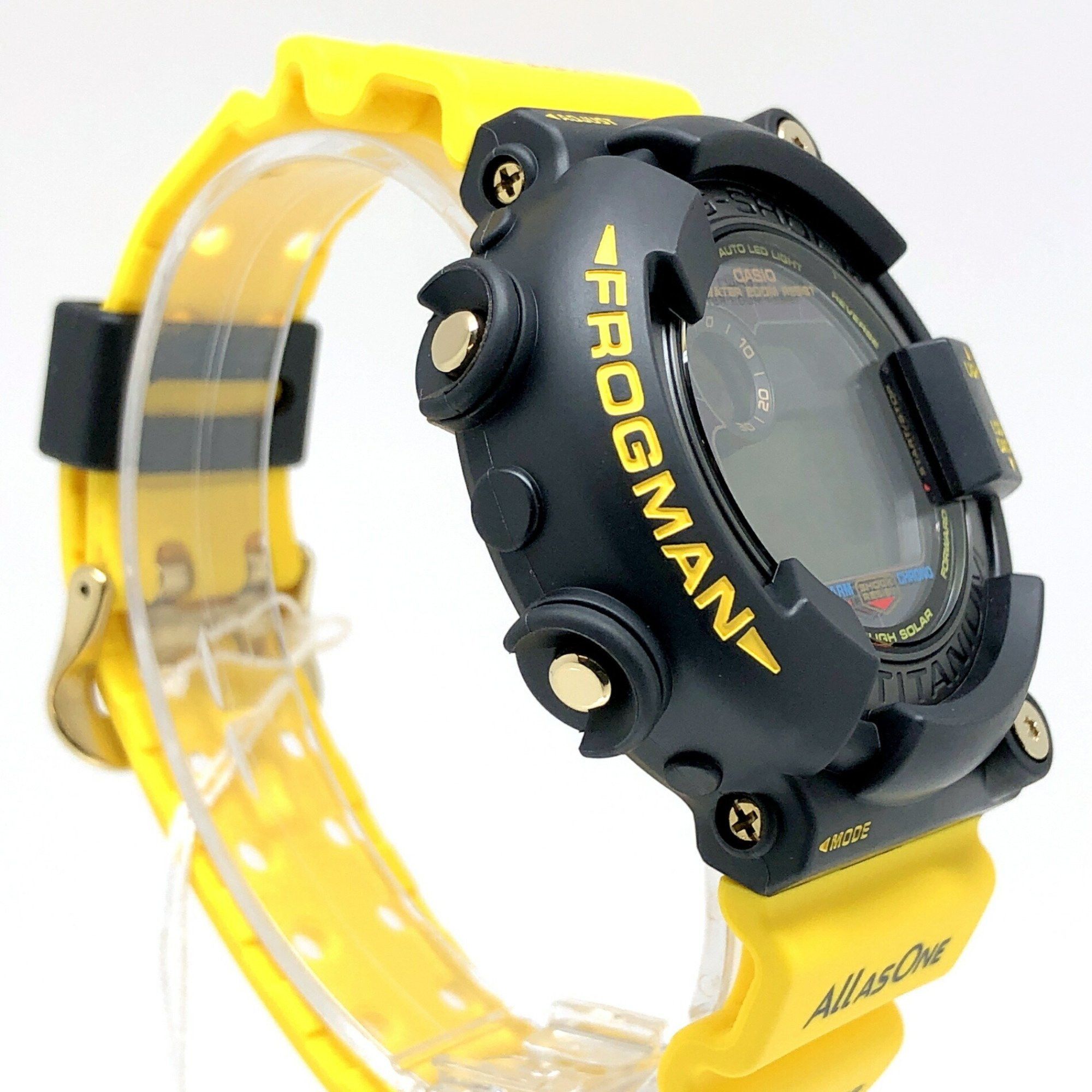 Casio G-SHOCK CASIO Watch GW-8200K-9 FROGMAN Irukuji 2023 Tough Solar First Color Black x Yellow Isearch Japan Iruka Kujira Released in June Mikunigaoka Store ITKV4ZJV7NAU Size ONE SIZE - 2 Thumbnail