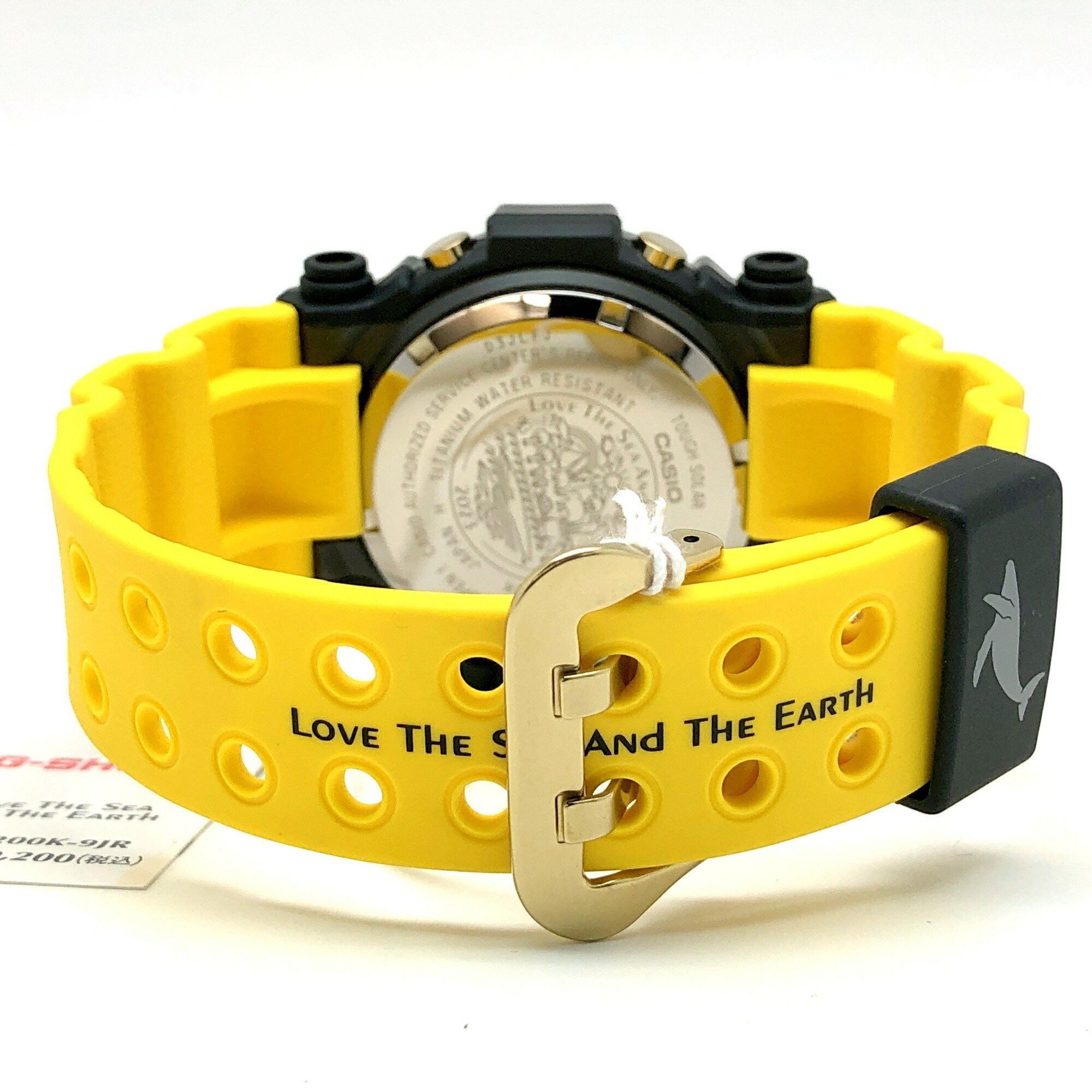 Casio G-SHOCK CASIO Watch GW-8200K-9 FROGMAN Irukuji 2023 Tough Solar First Color Black x Yellow Isearch Japan Iruka Kujira Released in June Mikunigaoka Store ITKV4ZJV7NAU Size ONE SIZE - 6 Thumbnail