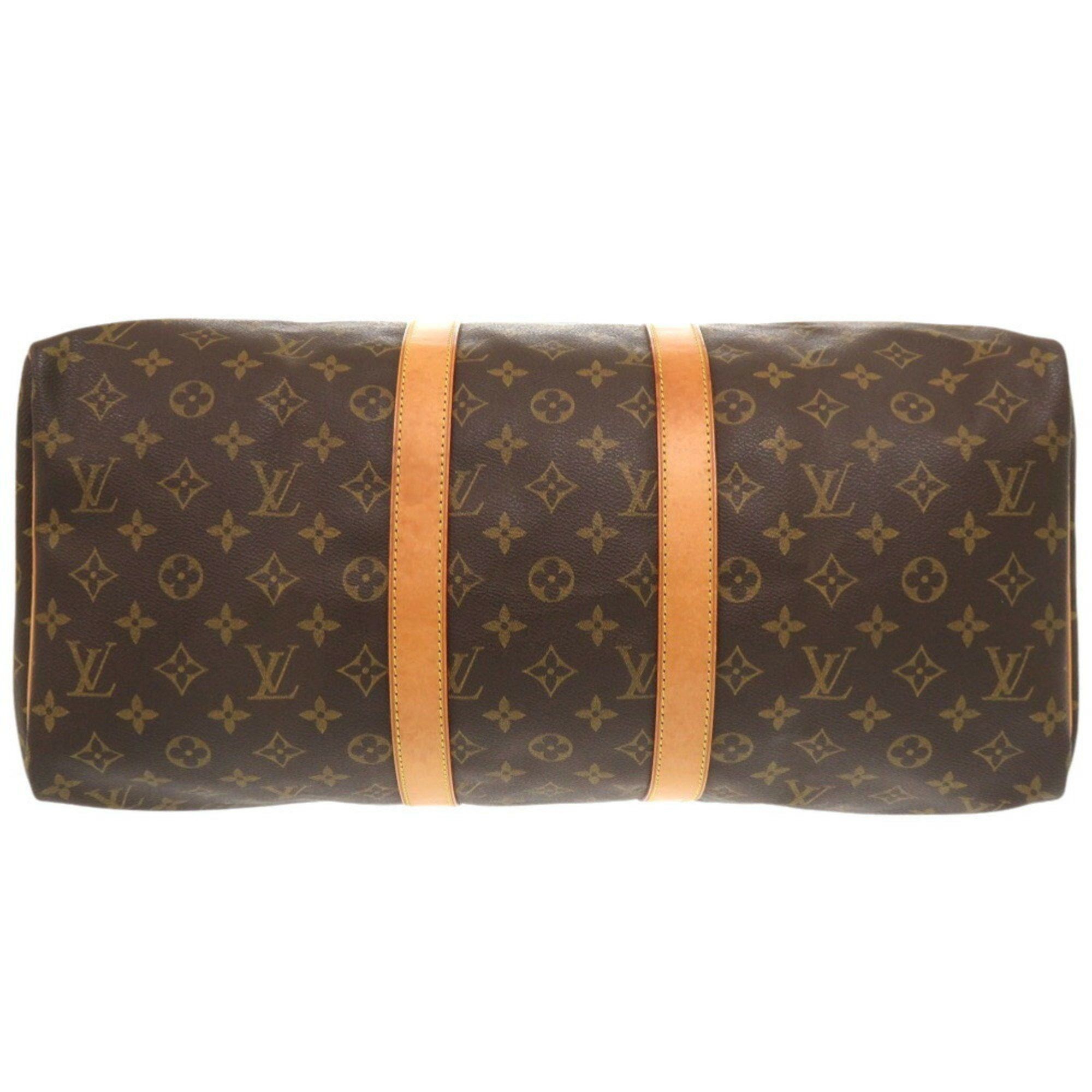 Louis Vuitton Louis Vuitton Keepall 45 Monogram M41428 Boston Bag Size ONE SIZE - 4 Thumbnail