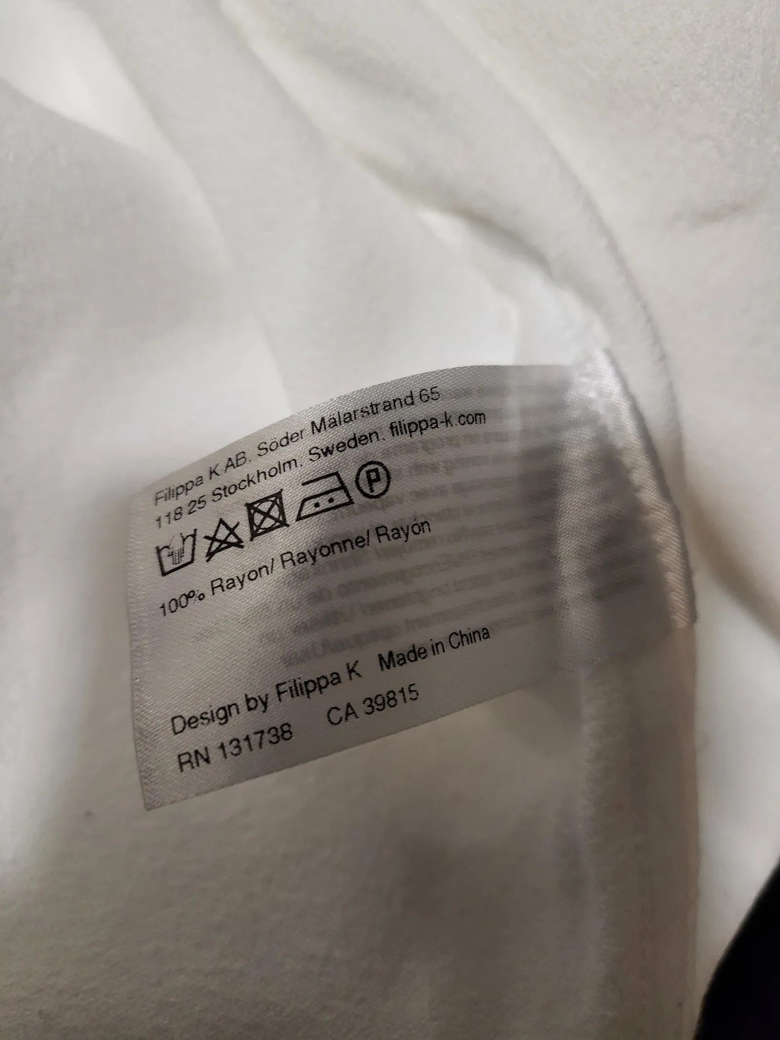 Filippa K Filippa K Heavy Crepe Blouse Blouse Size M / US 6-8 / IT 42-44 - 5 Thumbnail