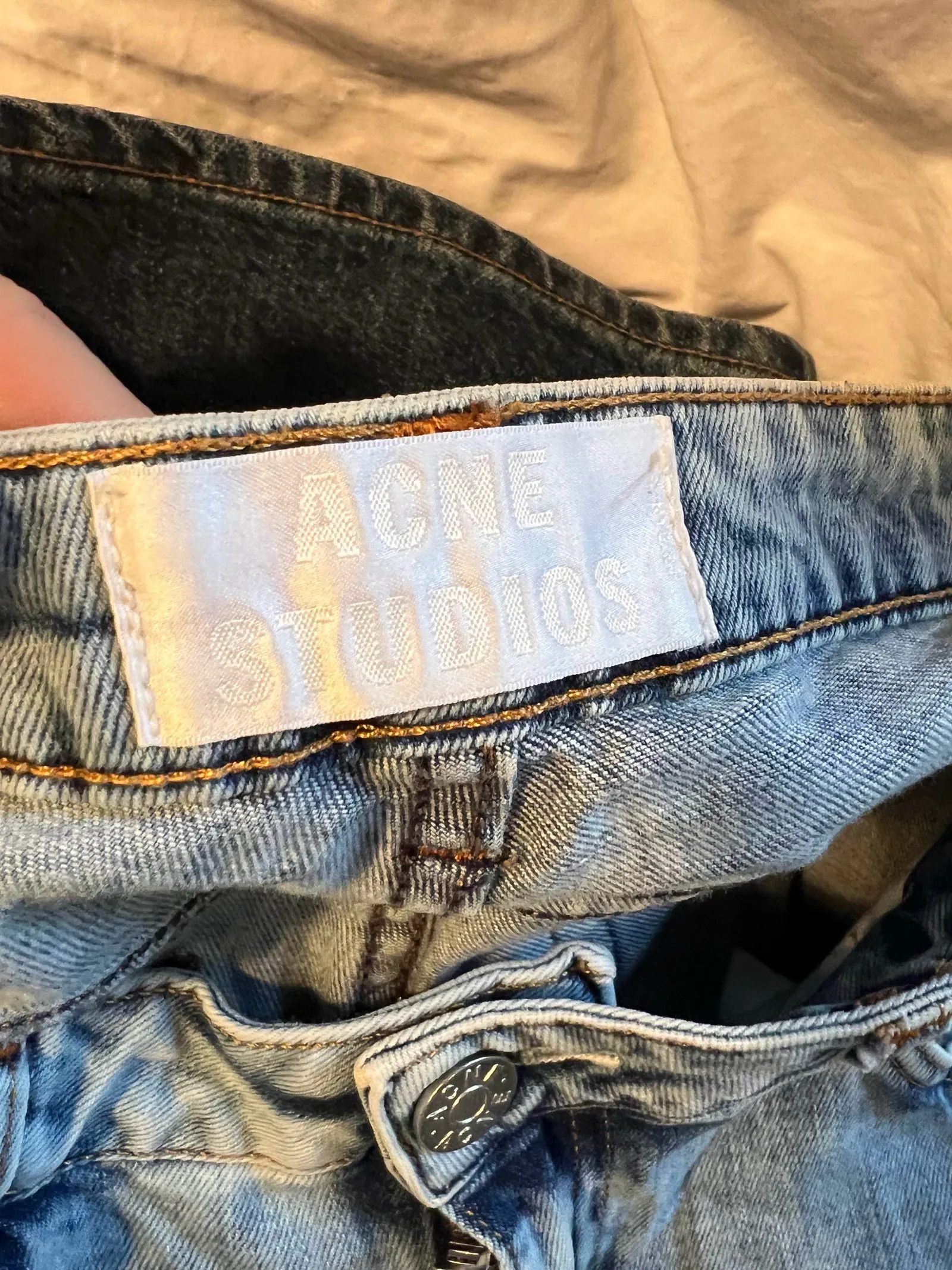 Acne Studios Acne Studios Flex S silver vint Jeans Size 28" / US 6 / IT 42 - 3 Thumbnail