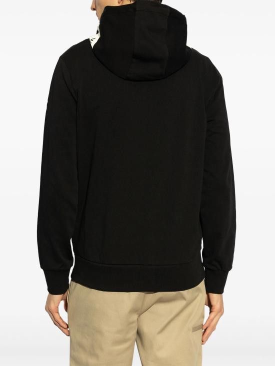 Moncler MONCLER Men Hoodies K10918G0004489AWU 999 BLACK Size US M / EU 48-50 / 2 - 4 Thumbnail