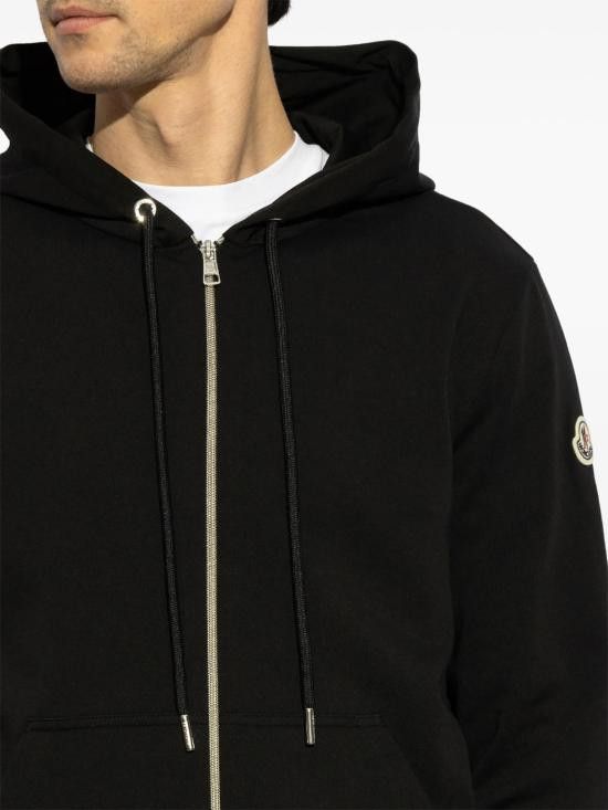 Moncler MONCLER Men Hoodies K10918G0004489AWU 999 BLACK Size US M / EU 48-50 / 2 - 5 Thumbnail