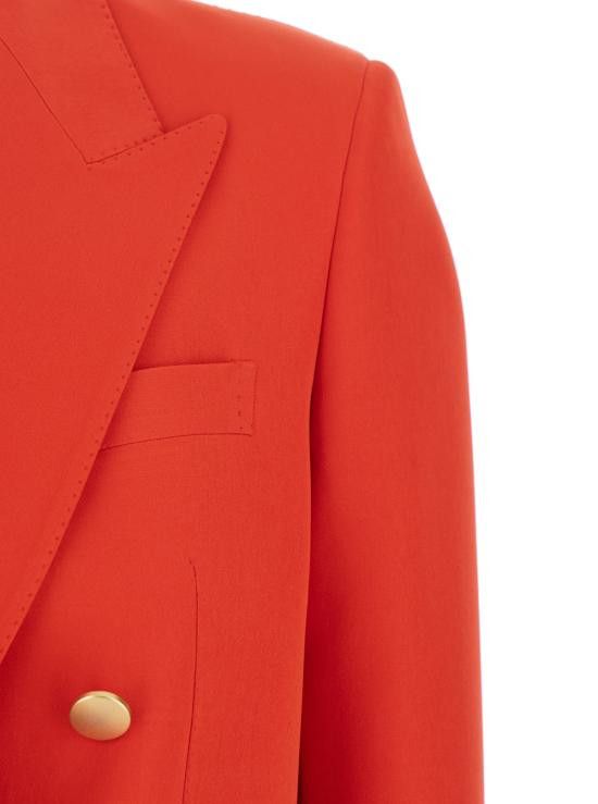 Tagliatore TAGLIATORE Women Suit Jackets JASMINE10BM50003R1173 Red Size M / US 6-8 / IT 42-44 - 3 Thumbnail