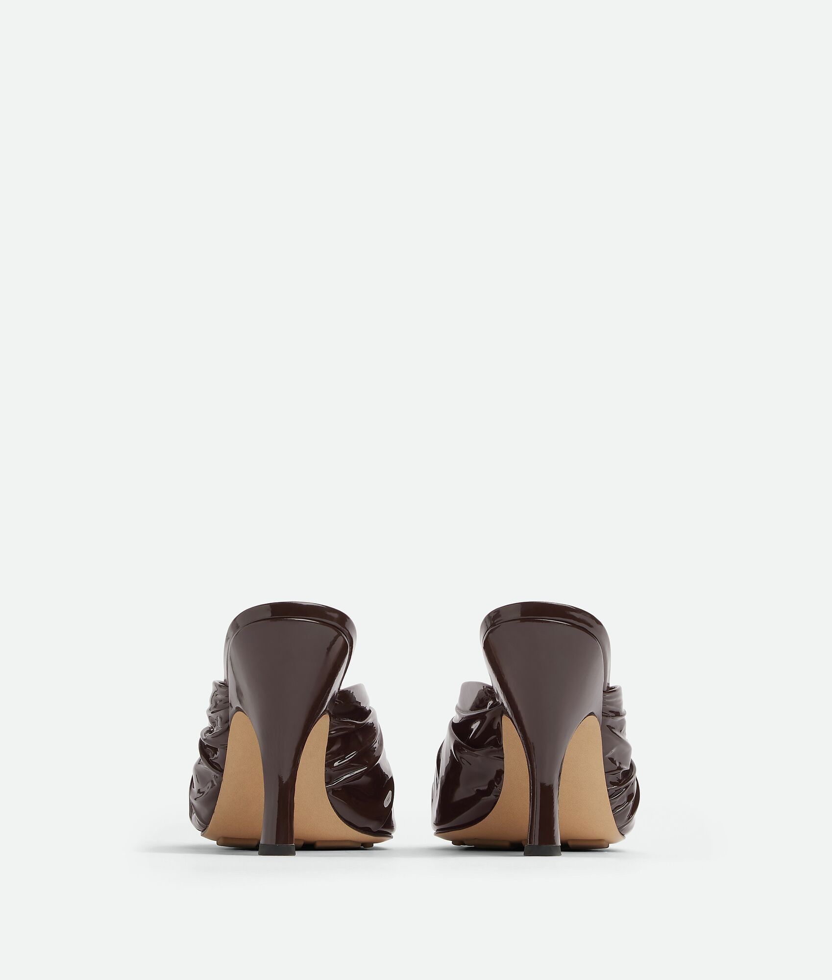 Bottega Veneta Bunnie Leather Mules Brown Size US 12 / IT 42 - 3 Thumbnail