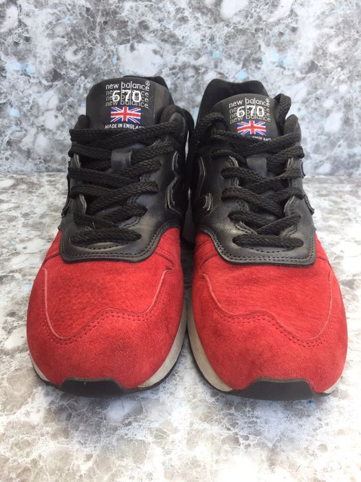 New balance 670 (red devil) made in clearance england