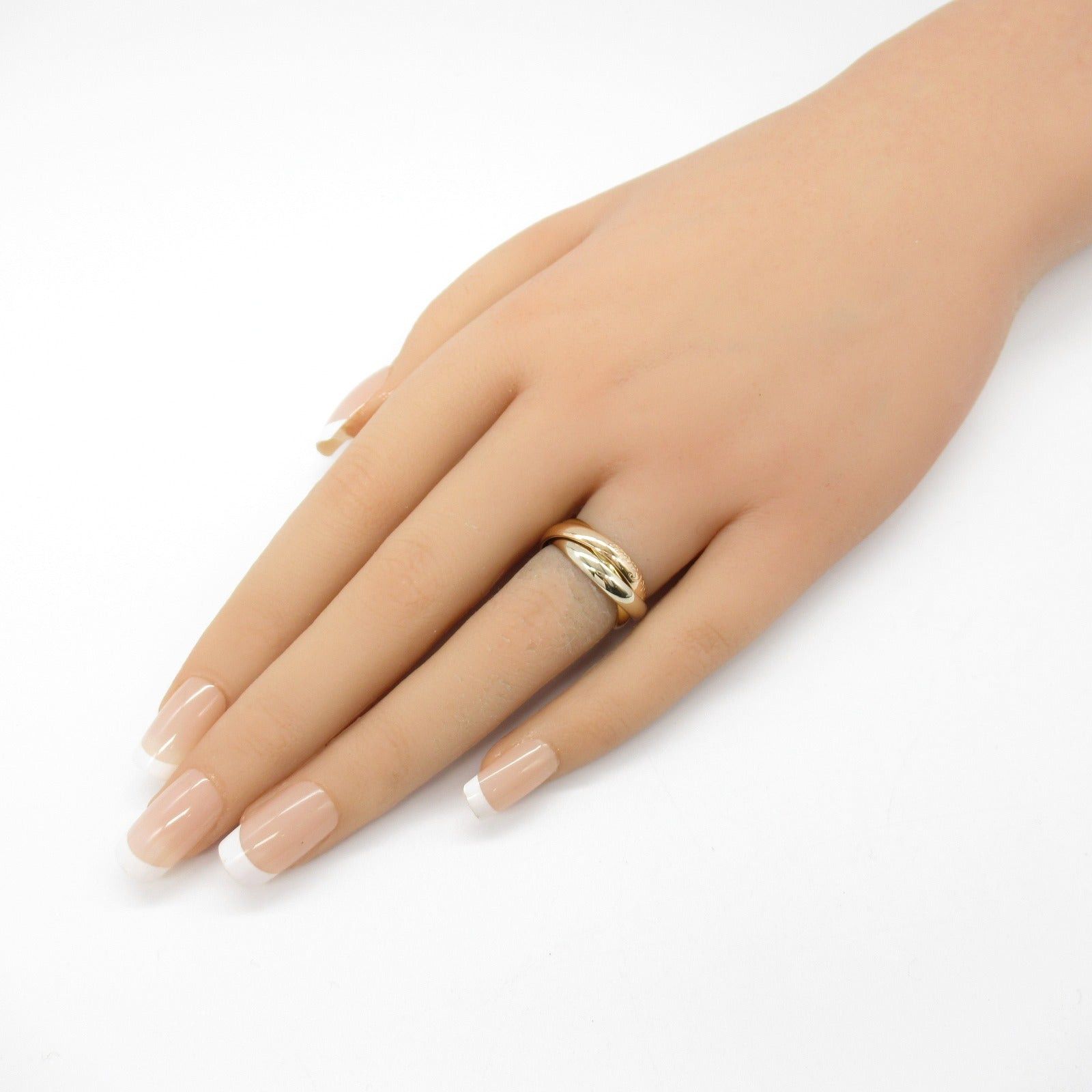 Cartier Cartier Trinity Ring K18 (Yellow Gold) K18Wg (White (Pink Gold Size ONE SIZE - 6 Thumbnail