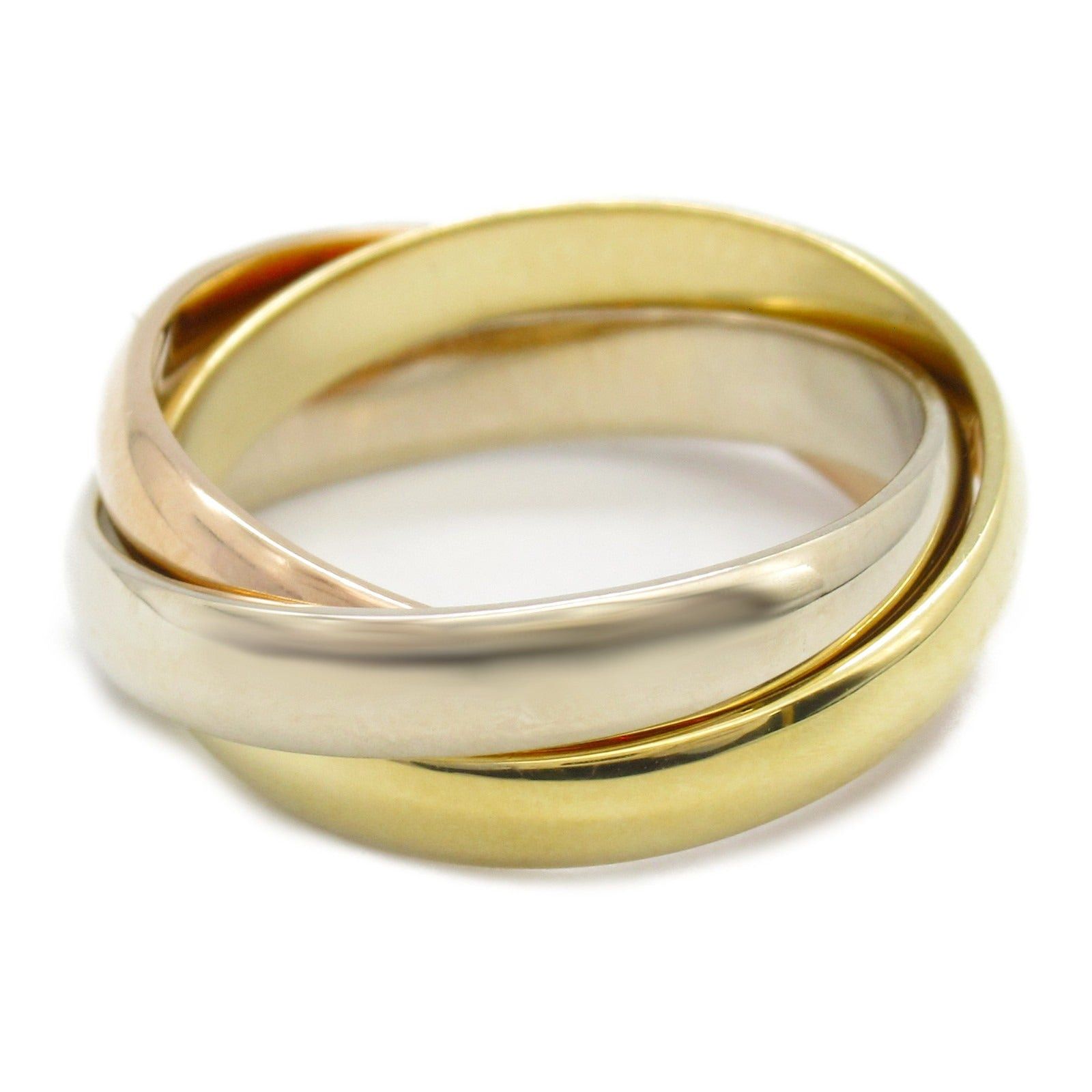 Cartier Cartier Trinity Ring K18 (Yellow Gold) K18Wg (White (Pink Gold Size ONE SIZE - 2 Thumbnail