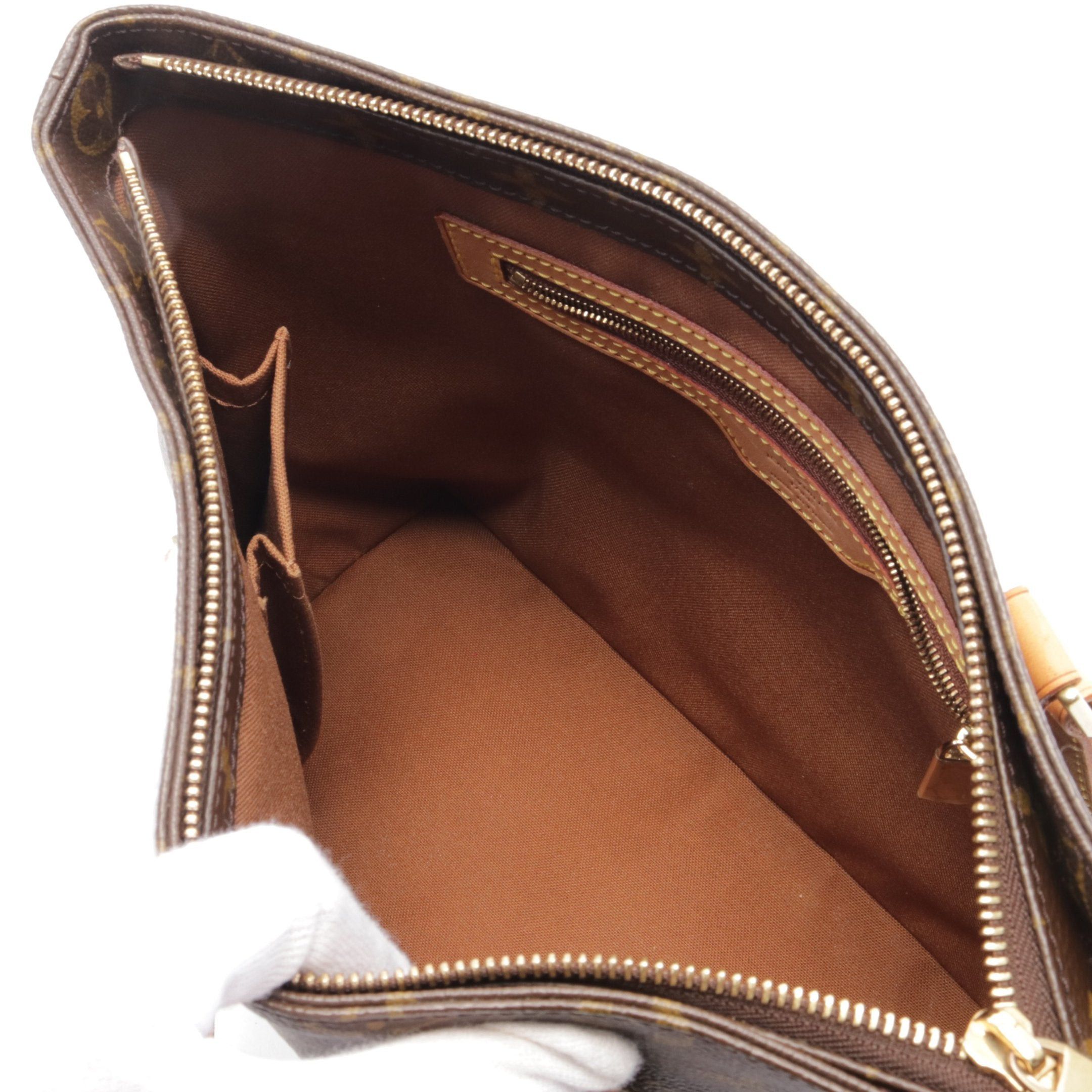 Louis Vuitton Louis Vuitton Cabas Piano Monogram Shoulder Bag Leather Brown Size ONE SIZE - 3 Thumbnail