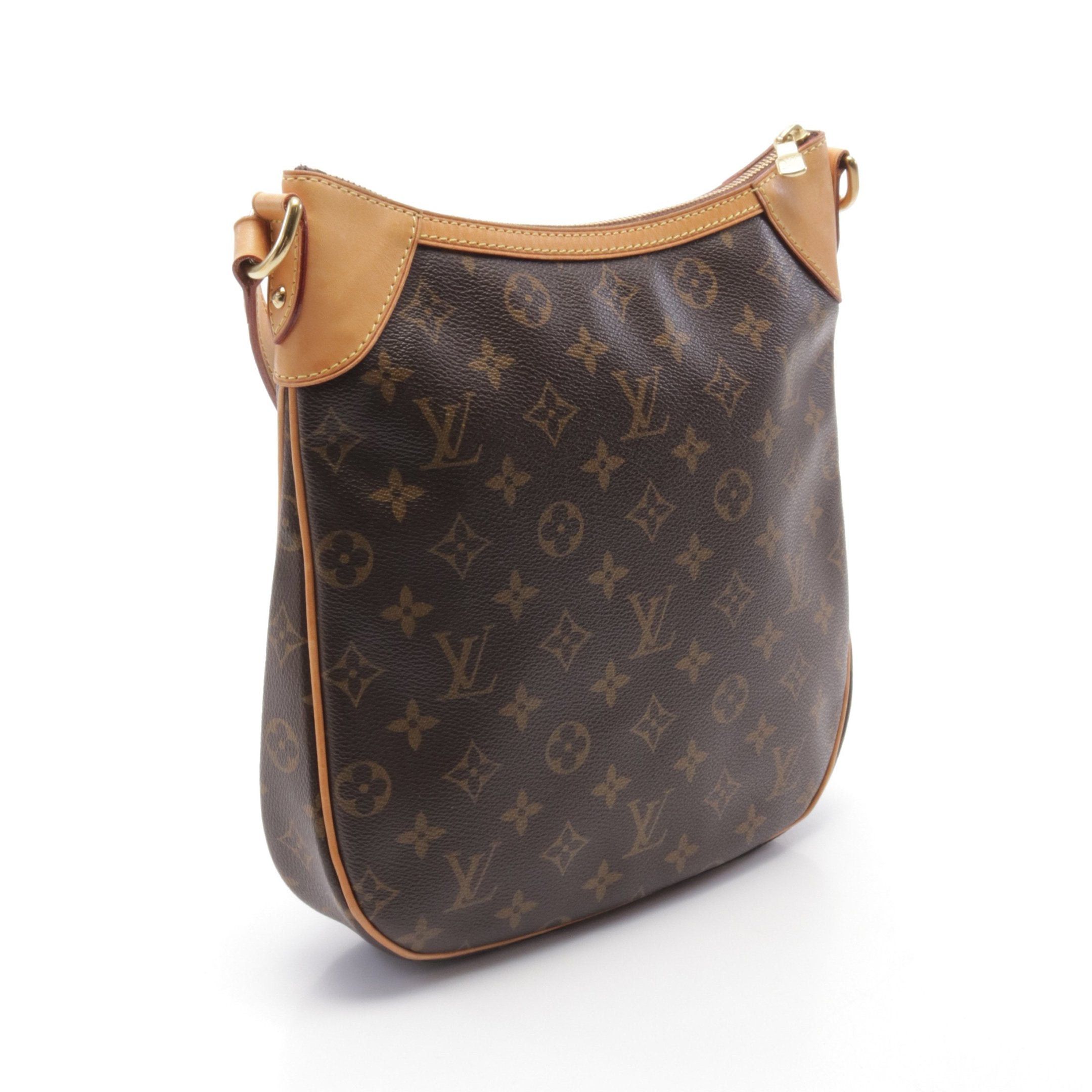 Louis Vuitton Louis Vuitton Odeon Pm Monogram Shoulder Bag Leather Brown Size ONE SIZE - 2 Thumbnail