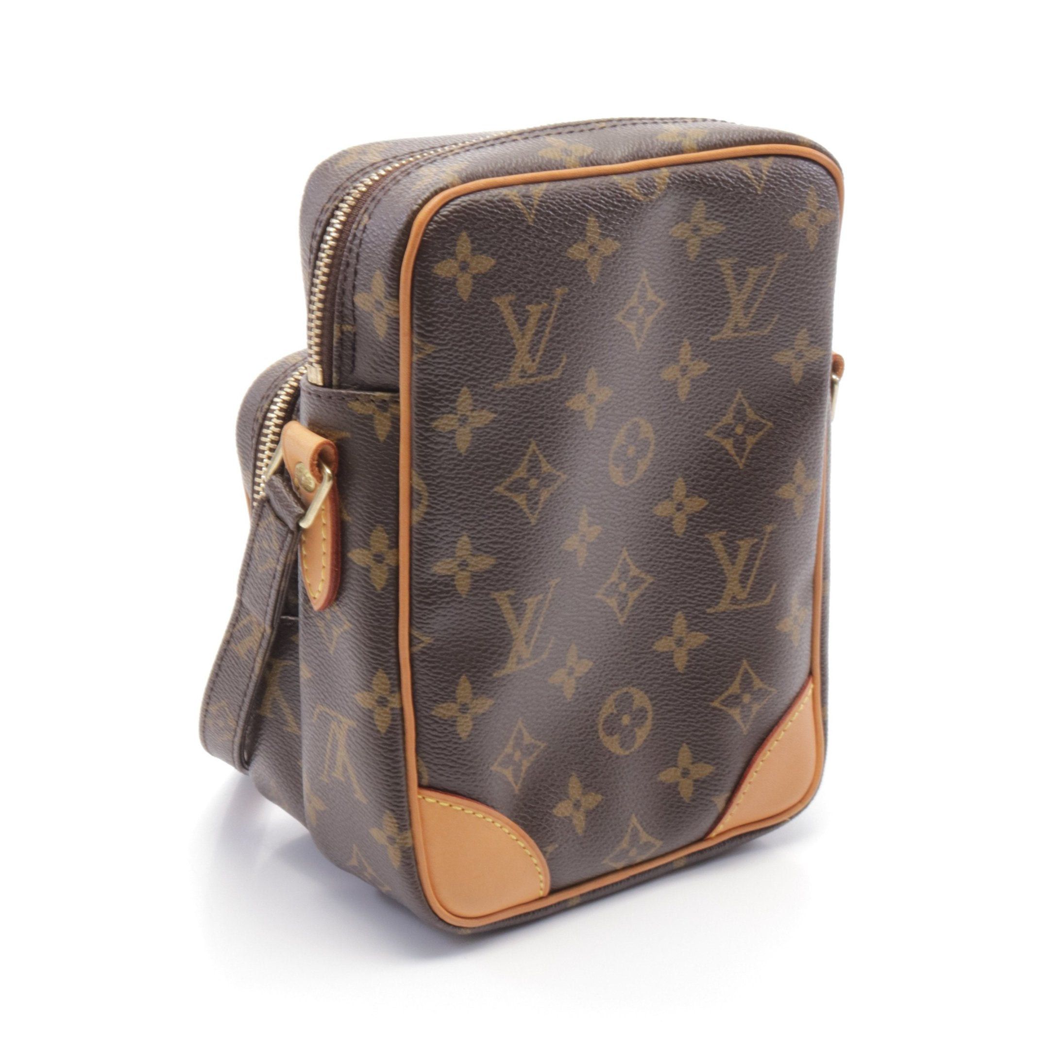 Louis Vuitton Louis Vuitton Amazon Monogram Shoulder Bag Leather Brown Size ONE SIZE - 2 Thumbnail