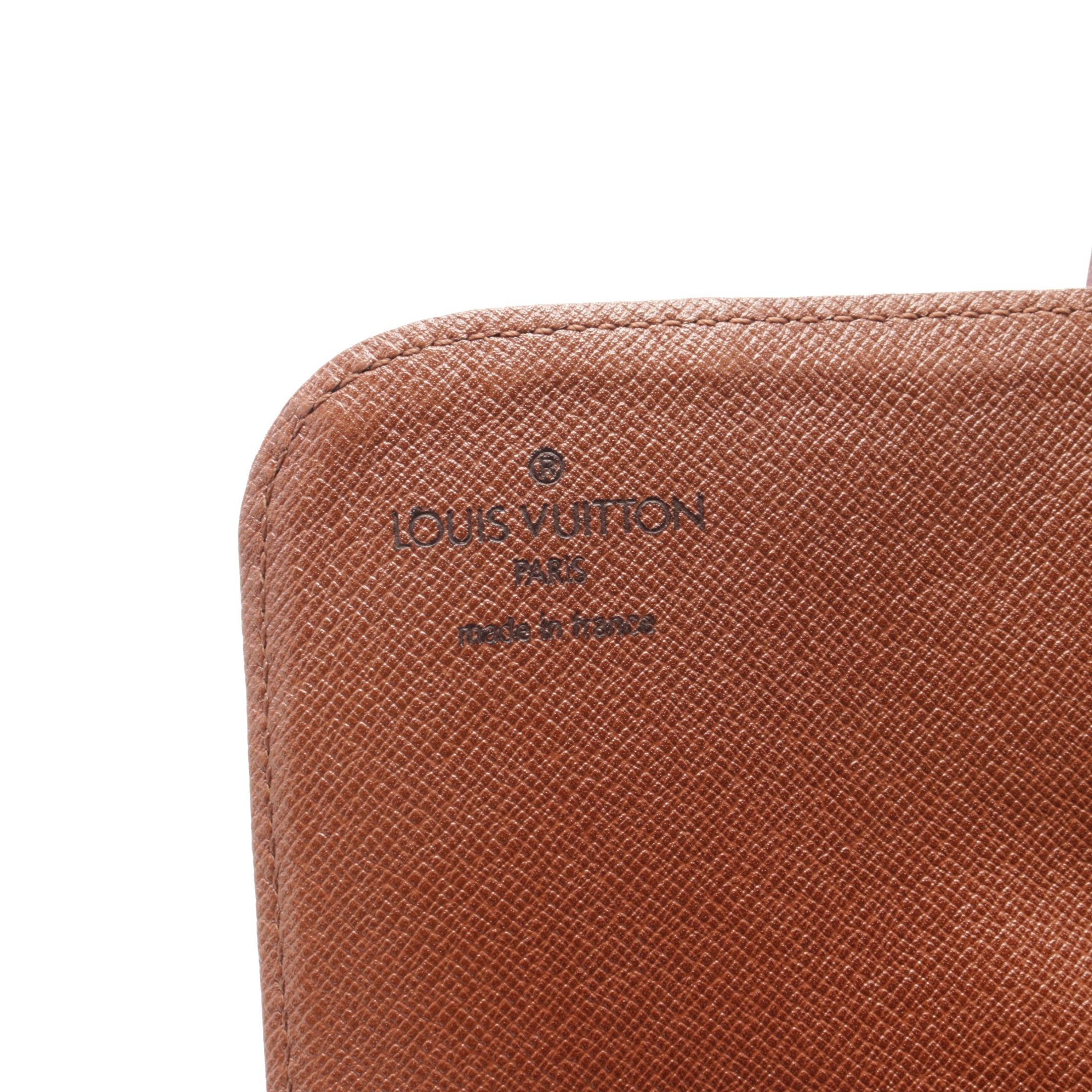 Louis Vuitton Louis Vuitton Cartesier Mm Monogram Shoulder Bag Leather Brown Size ONE SIZE - 4 Thumbnail