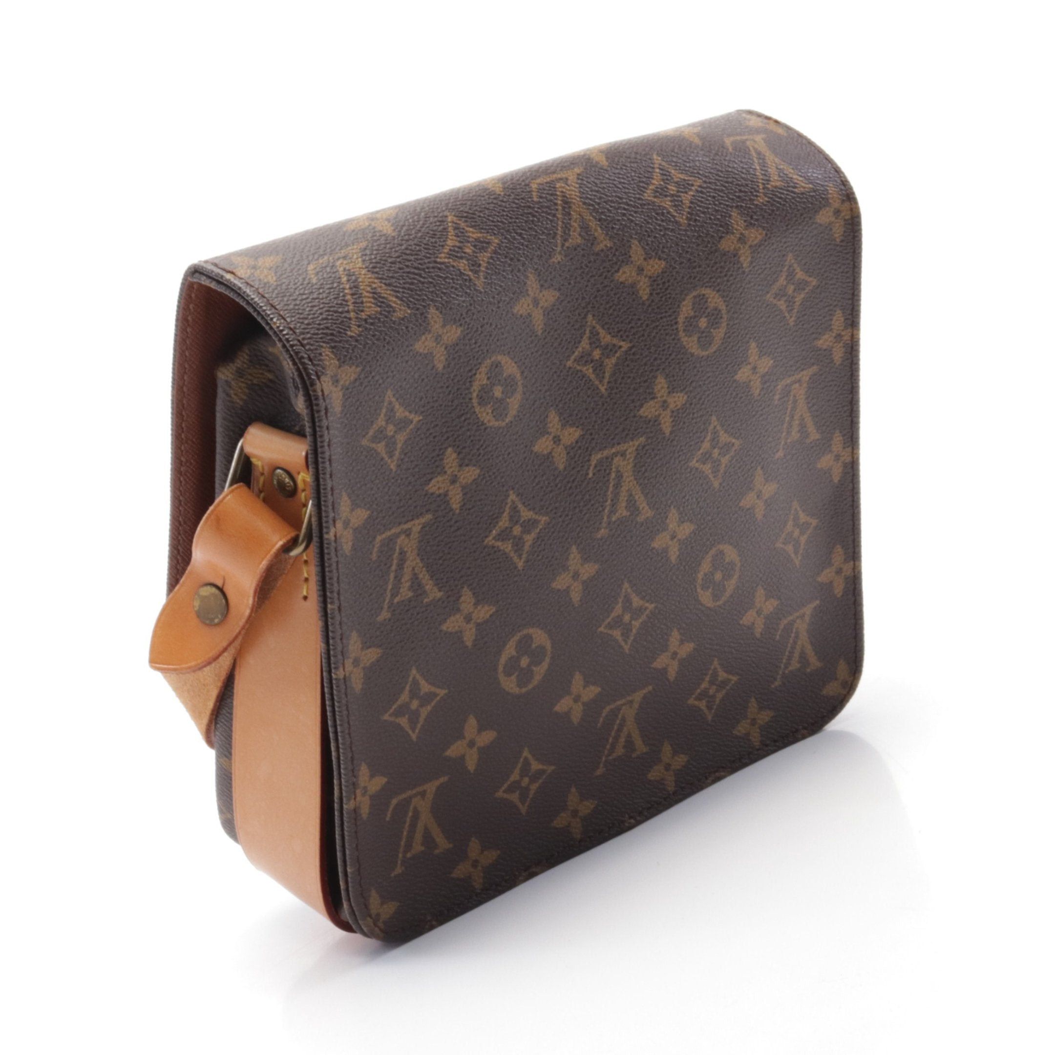 Louis Vuitton Louis Vuitton Cartesier Mm Monogram Shoulder Bag Leather Brown Size ONE SIZE - 2 Thumbnail