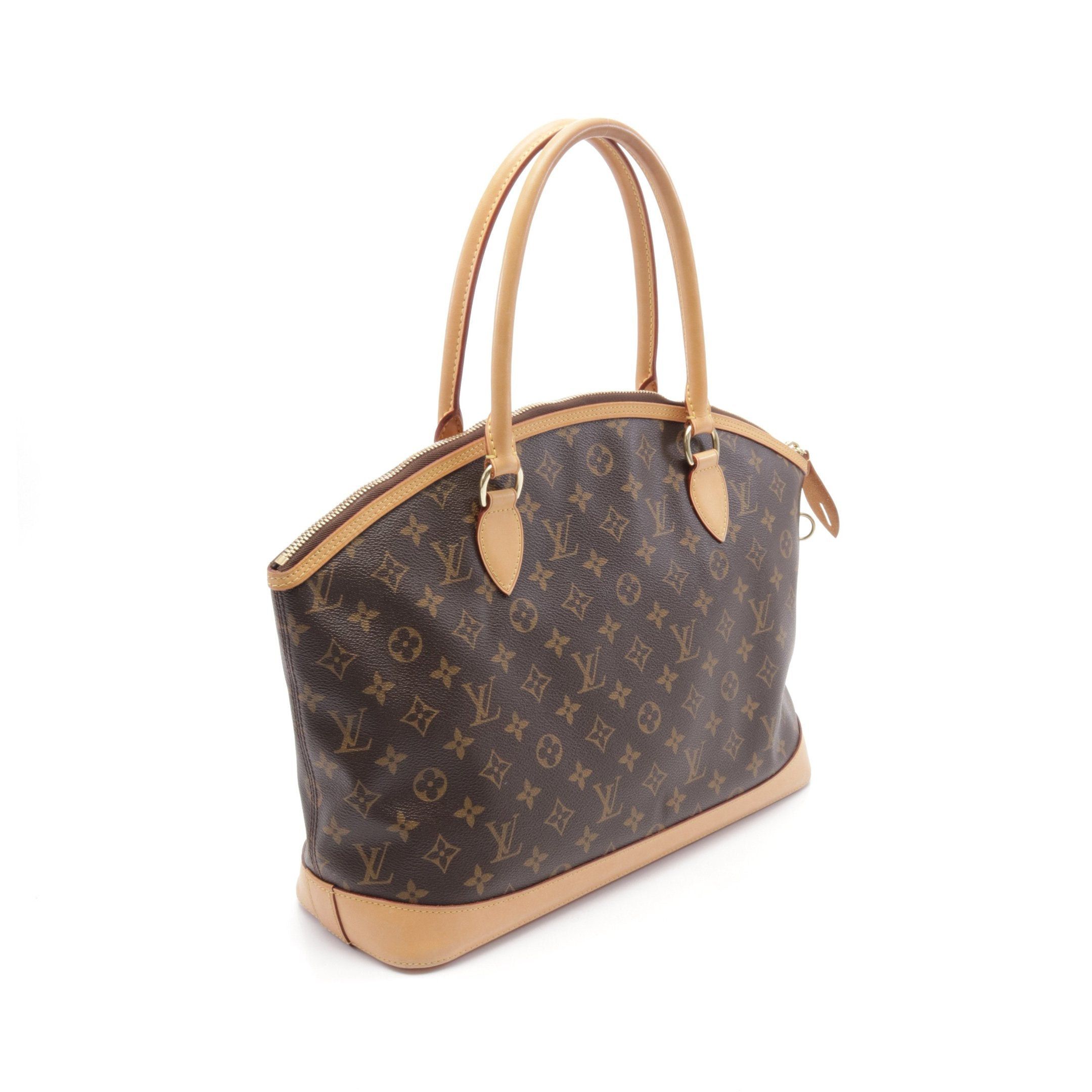 Louis Vuitton Louis Vuitton Lockit Horizontal Monogram Handbag Tote Bag Leather Brown Size ONE SIZE - 2 Thumbnail