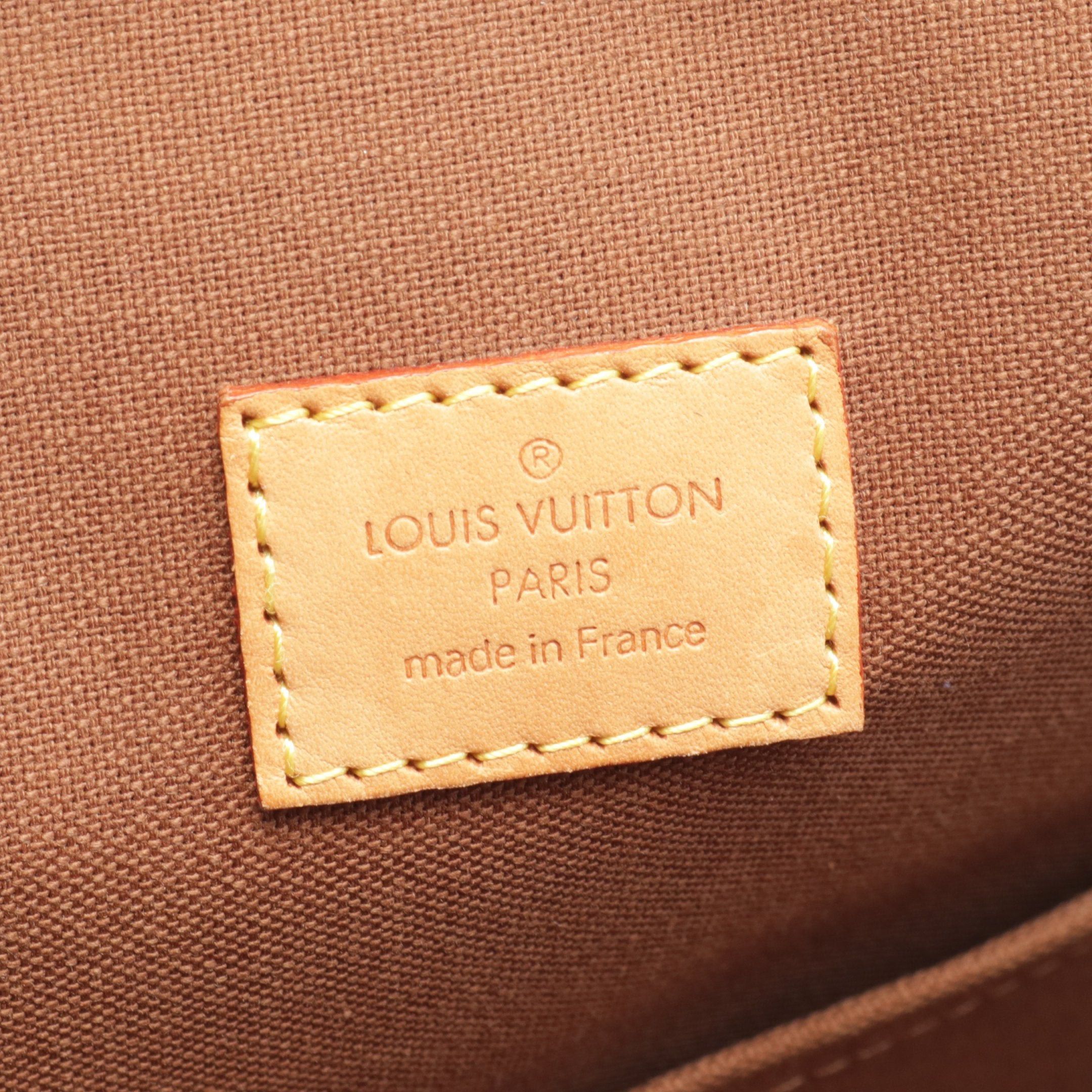 Louis Vuitton Louis Vuitton Lockit Horizontal Monogram Handbag Tote Bag Leather Brown Size ONE SIZE - 4 Thumbnail