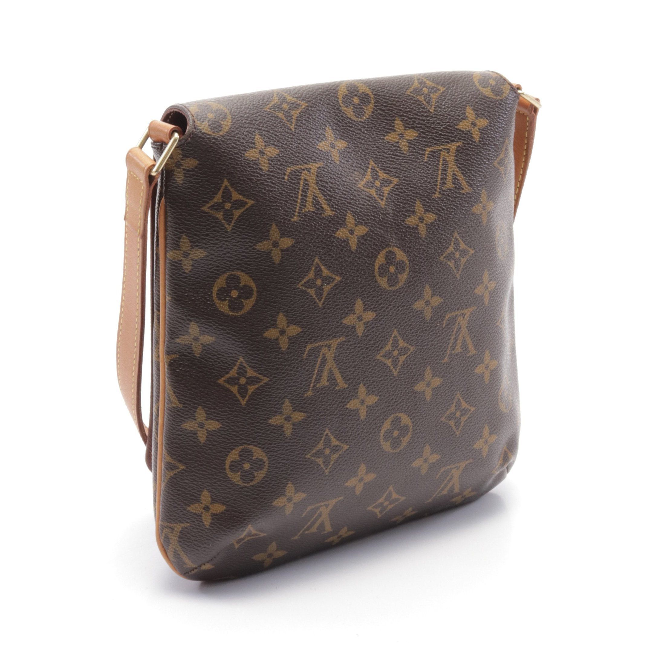 Louis Vuitton Louis Vuitton Musette Salsa Long Strap Monogram Shoulder Bag Leather Brown Size ONE SIZE - 2 Thumbnail