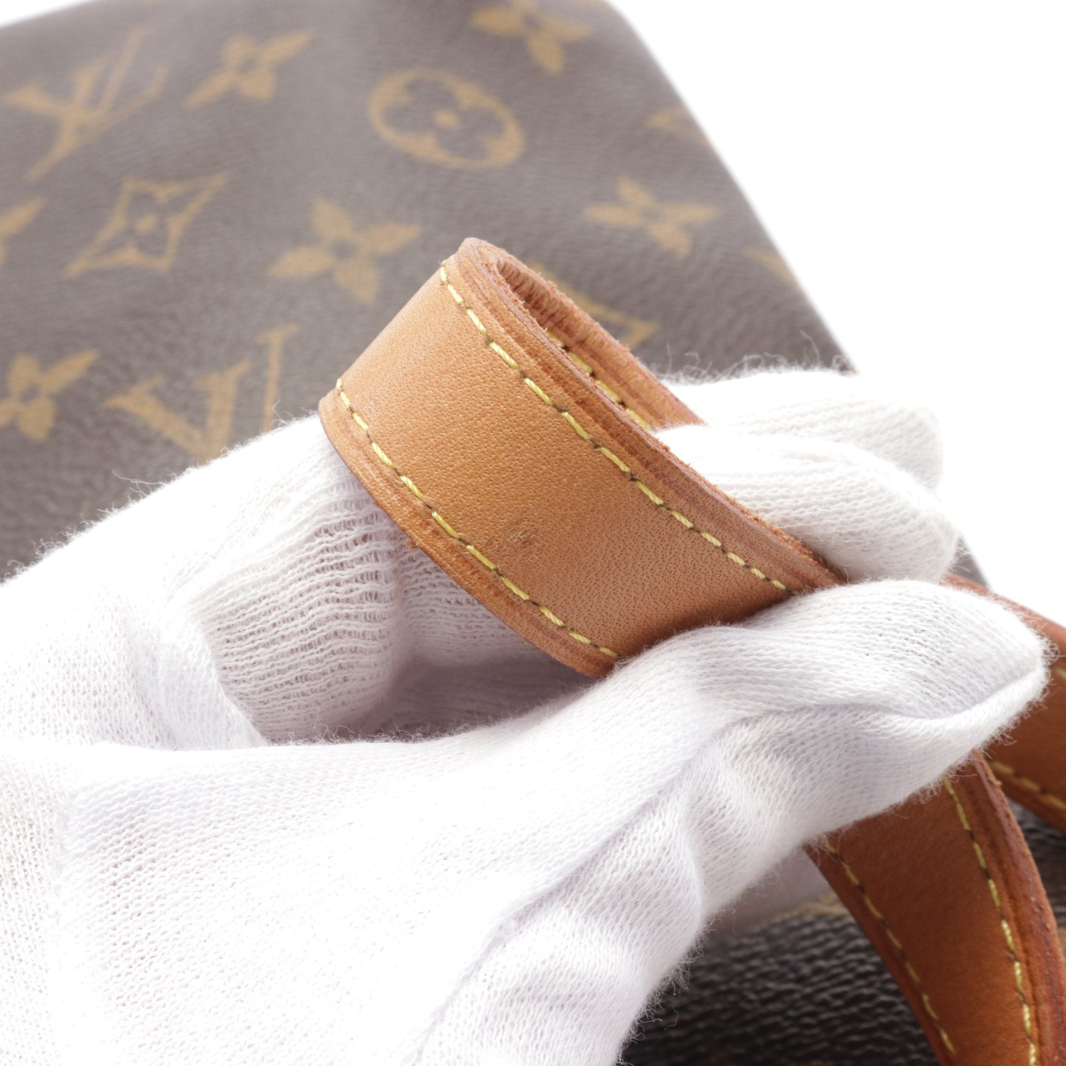 Louis Vuitton Louis Vuitton Musette Salsa Long Strap Monogram Shoulder Bag Leather Brown Size ONE SIZE - 8 Thumbnail