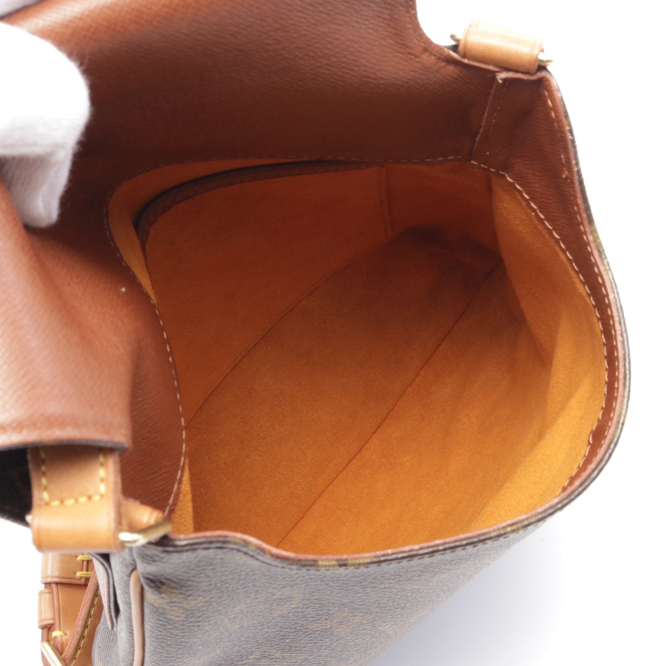 Louis Vuitton Louis Vuitton Musette Salsa Long Strap Monogram Shoulder Bag Leather Brown Size ONE SIZE - 3 Thumbnail