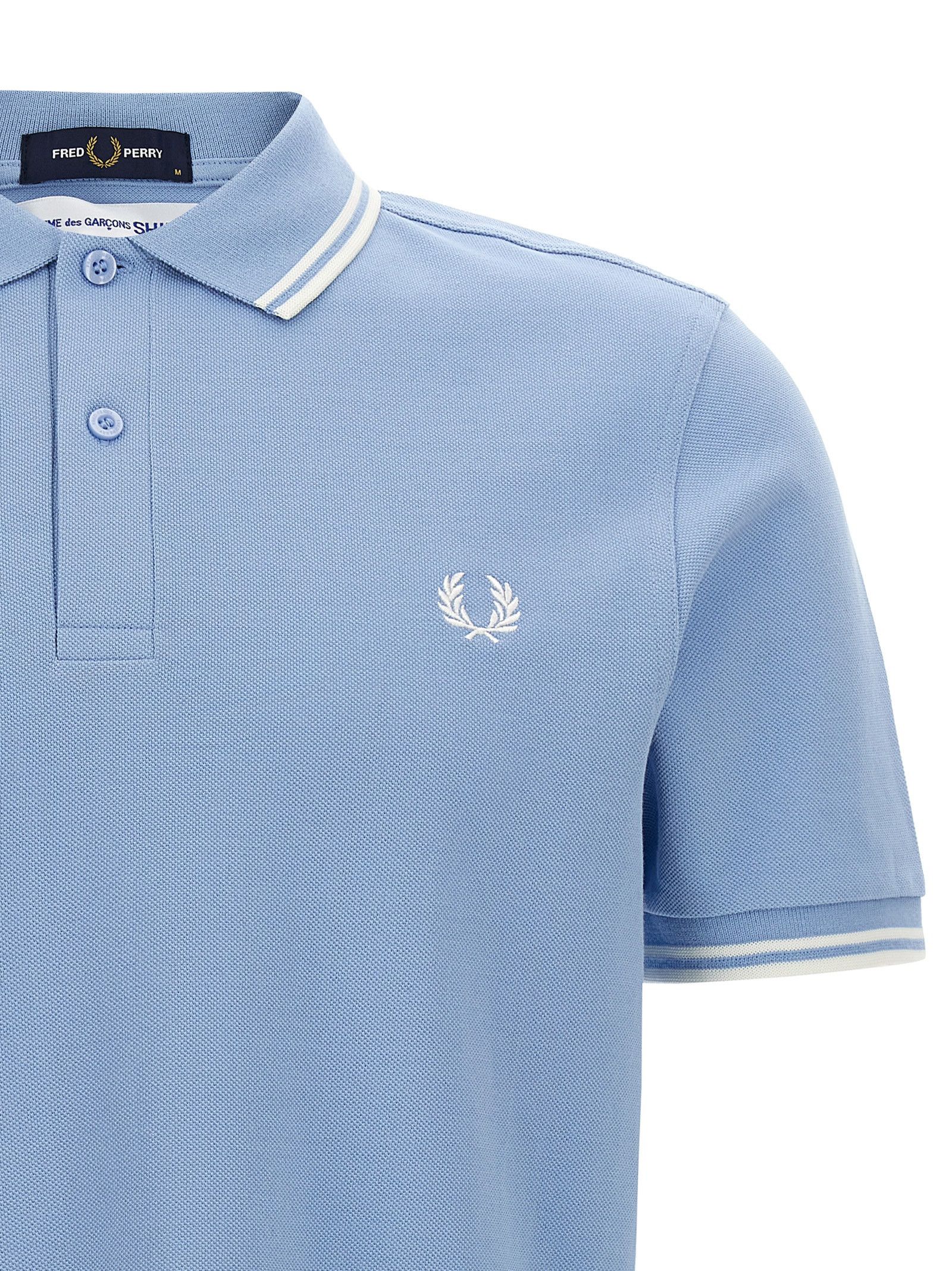 Comme des Garcons SHIRT Polo Comme Des Garçons Shirt X Fred Perry Size US L / EU 52-54 / 3 - 3 Thumbnail
