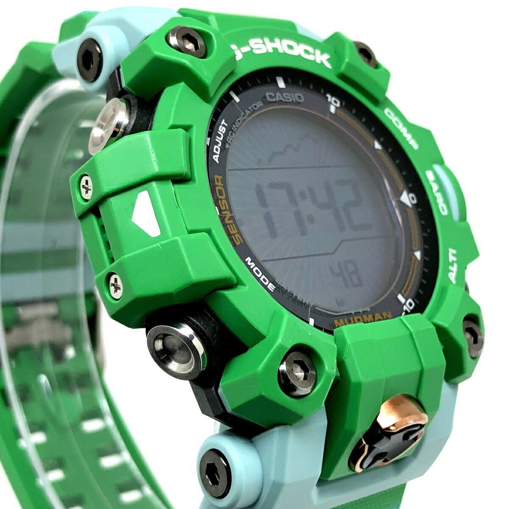 Casio G-SHOCK CASIO Watch GW-9500KJ-3 MUDMAN EARTHWATCH 2023 Hiroobi Fiji Iguana Radio Solar Triple Sensor LED Backlight Released November Mikunigaoka Store IT2GCVBF530Y Size ONE SIZE - 4 Thumbnail