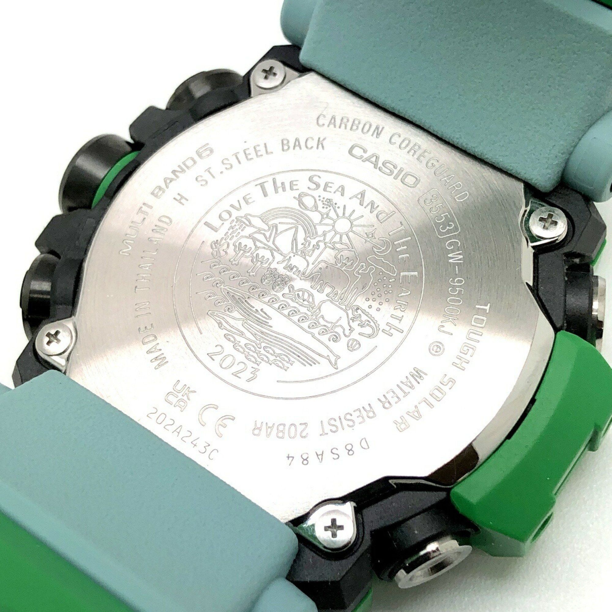 Casio G-SHOCK CASIO Watch GW-9500KJ-3 MUDMAN EARTHWATCH 2023 Hiroobi Fiji Iguana Radio Solar Triple Sensor LED Backlight Released November Mikunigaoka Store IT2GCVBF530Y Size ONE SIZE - 8 Thumbnail