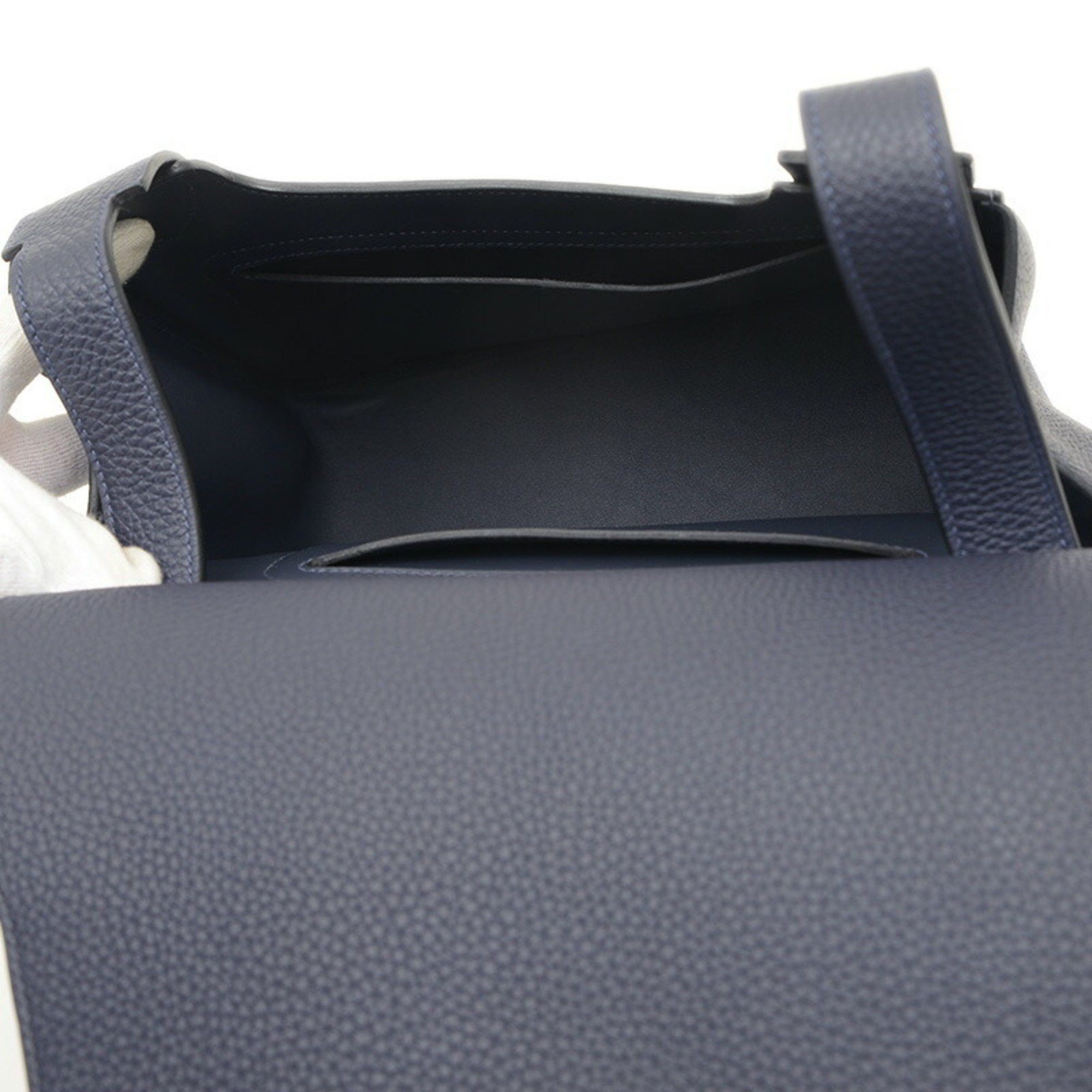 Hermes Hermes Maricel PM Togo Handbag Blue Indigo B Stamp Size ONE SIZE - 4 Thumbnail