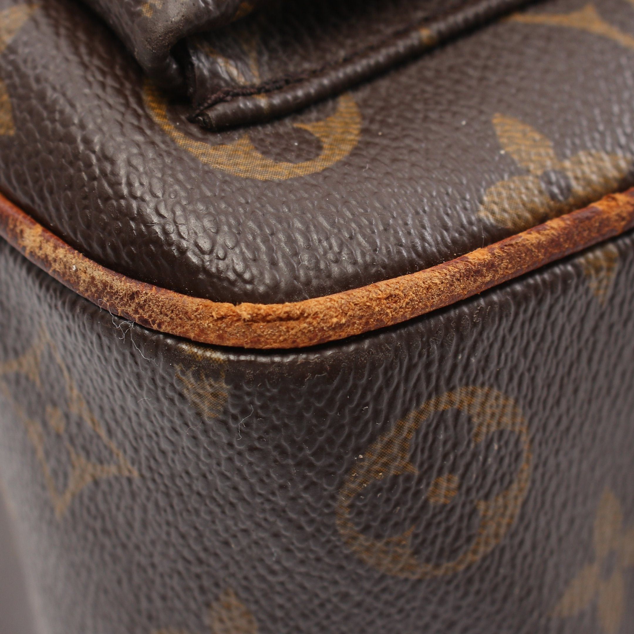 Louis Vuitton Louis Vuitton Multi-Priest Monogram Handbag Leather Brown Size ONE SIZE - 8 Thumbnail
