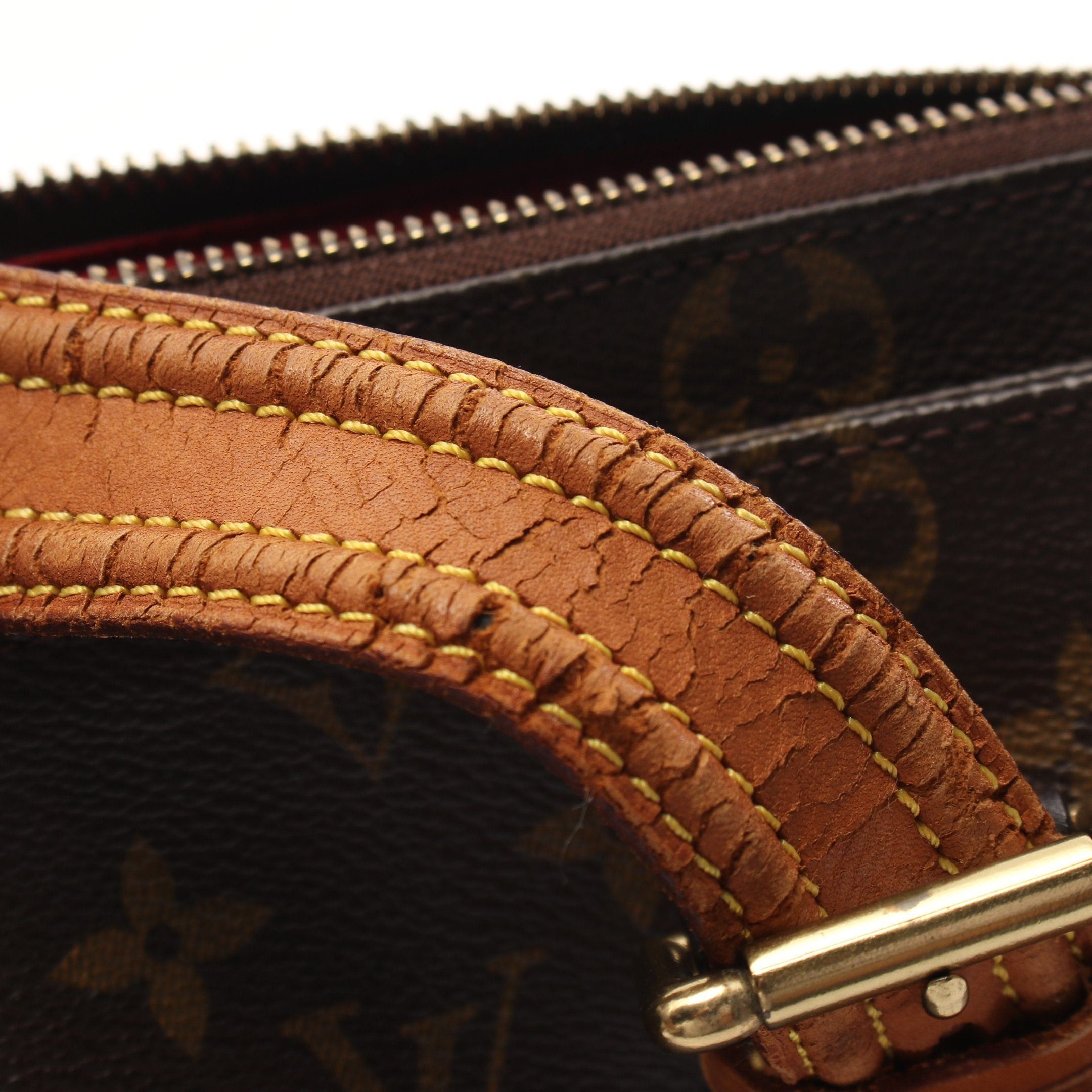 Louis Vuitton Louis Vuitton Multi-Priest Monogram Handbag Leather Brown Size ONE SIZE - 14 Thumbnail