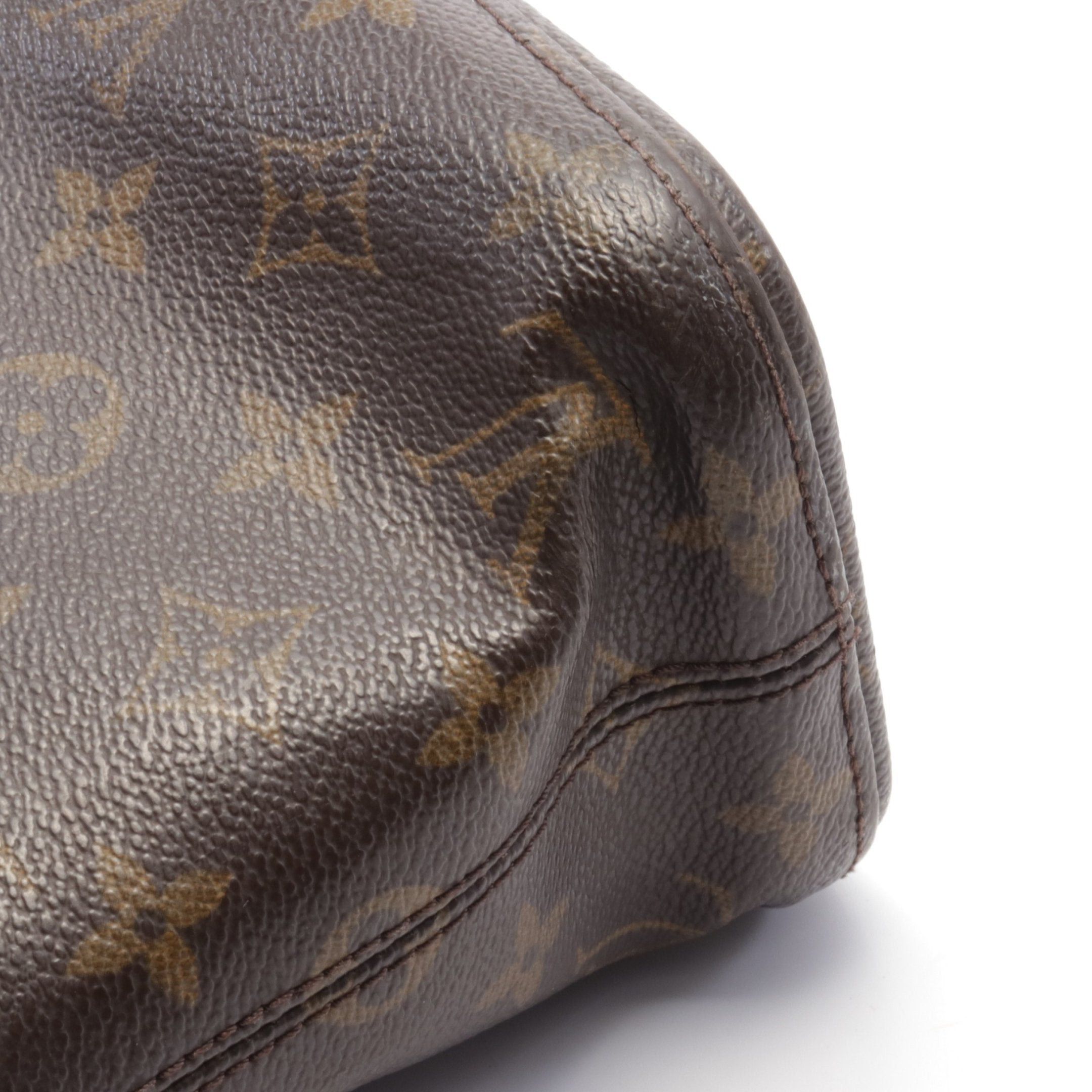 Louis Vuitton Louis Vuitton Luco Monogram Shoulder Bag Tote Leather Brown Size ONE SIZE - 7 Thumbnail