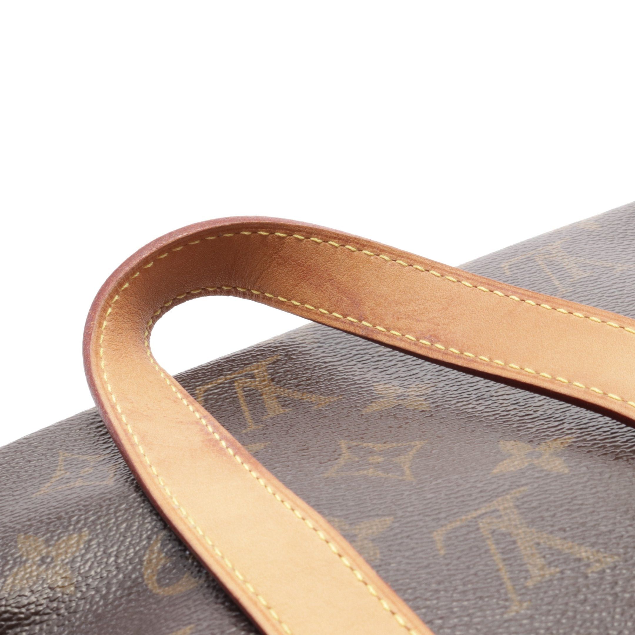Louis Vuitton Louis Vuitton Luco Monogram Shoulder Bag Tote Leather Brown Size ONE SIZE - 8 Thumbnail