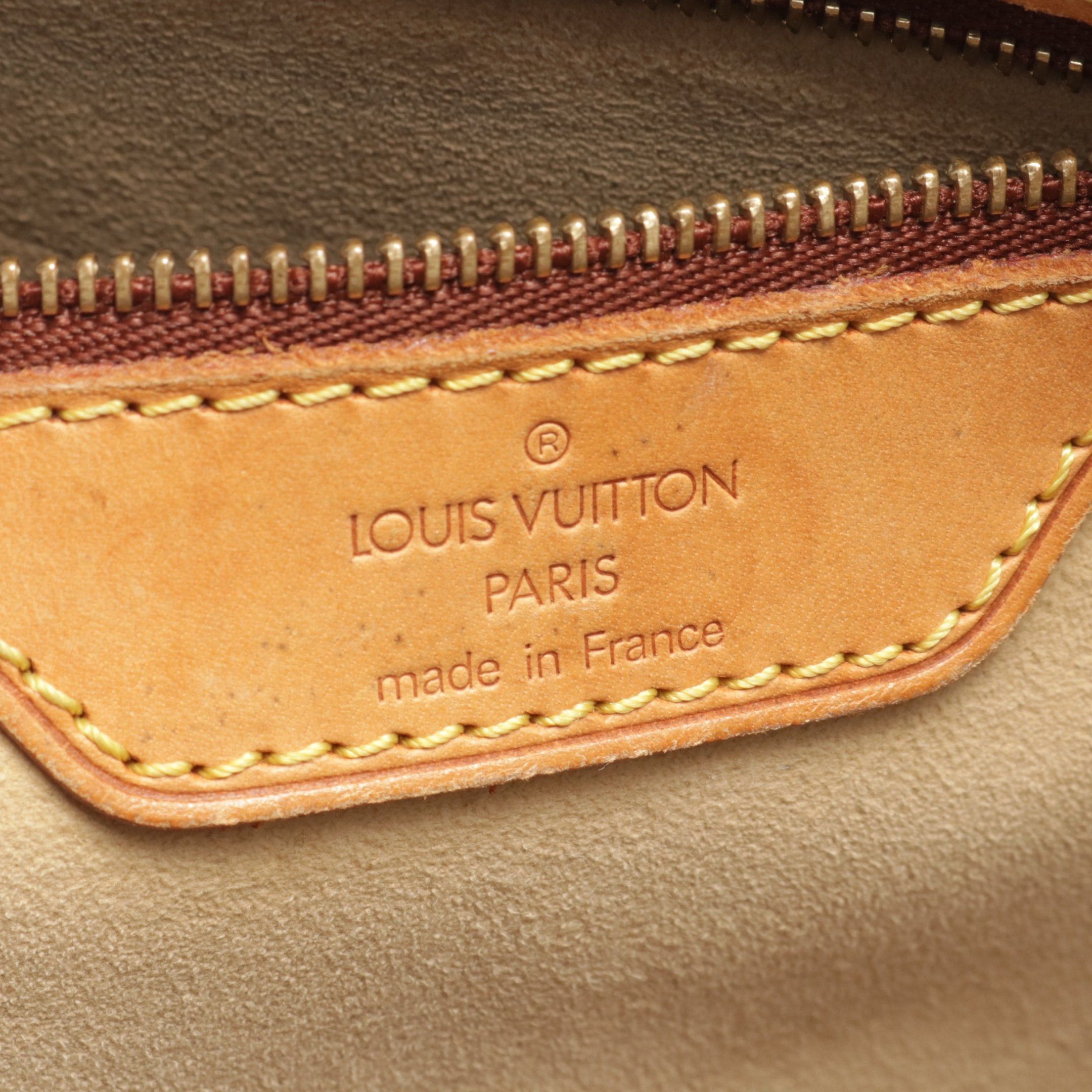 Louis Vuitton Louis Vuitton Luco Monogram Shoulder Bag Tote Leather Brown Size ONE SIZE - 4 Thumbnail