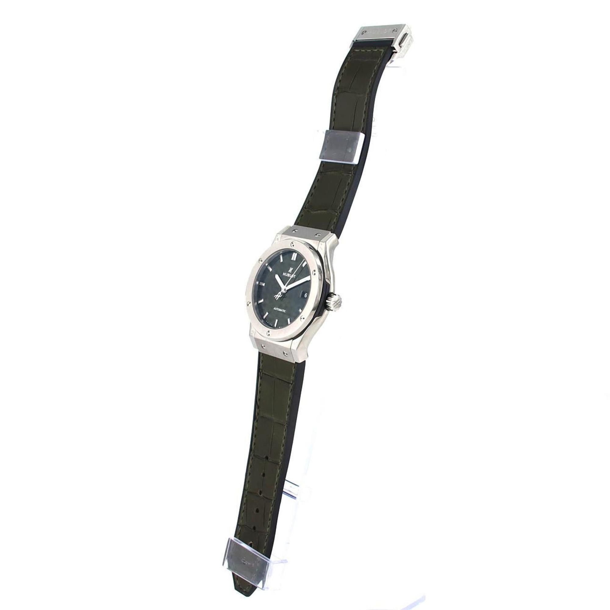 Hublot Hublot Classic Fusion Titanium Green 542.NX.8970.LR TI Automatic Watch Size ONE SIZE - 2 Thumbnail