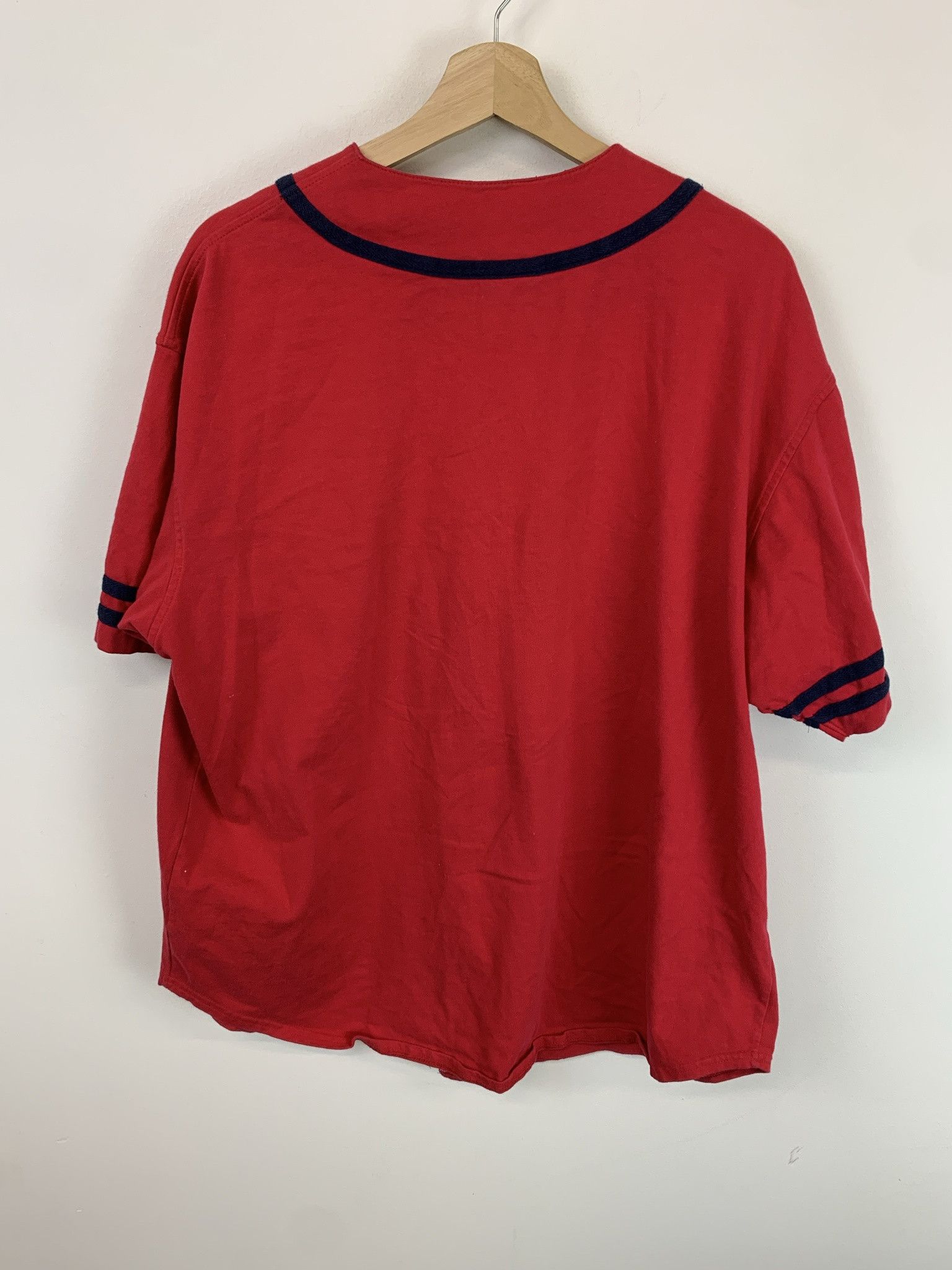 MLB × Vintage Vintage 1990s Disney Mickey Mouse Baseball Jersey Size L Size US L / EU 52-54 / 3 - 3 Thumbnail