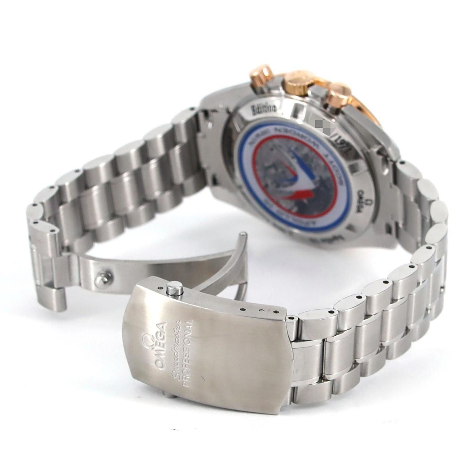 Omega Omega Speedmaster Pro PG Combi Apollo 35th LTD 3366.51 SSxPG Watch Manual Winding Size ONE SIZE - 7 Thumbnail