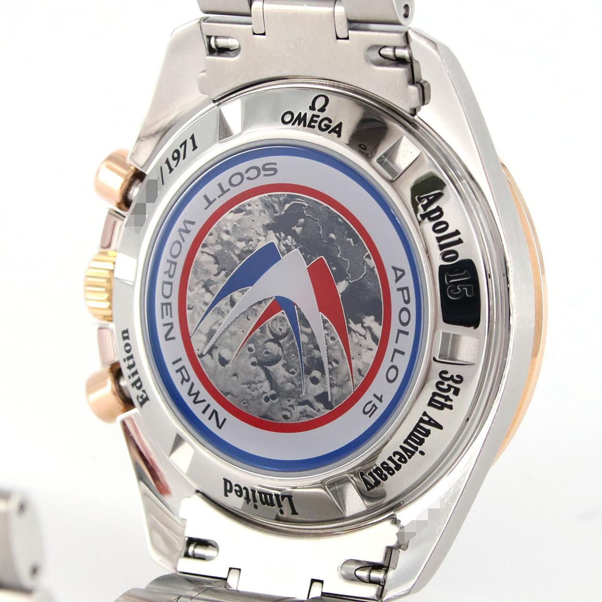 Omega Omega Speedmaster Pro PG Combi Apollo 35th LTD 3366.51 SSxPG Watch Manual Winding Size ONE SIZE - 6 Thumbnail
