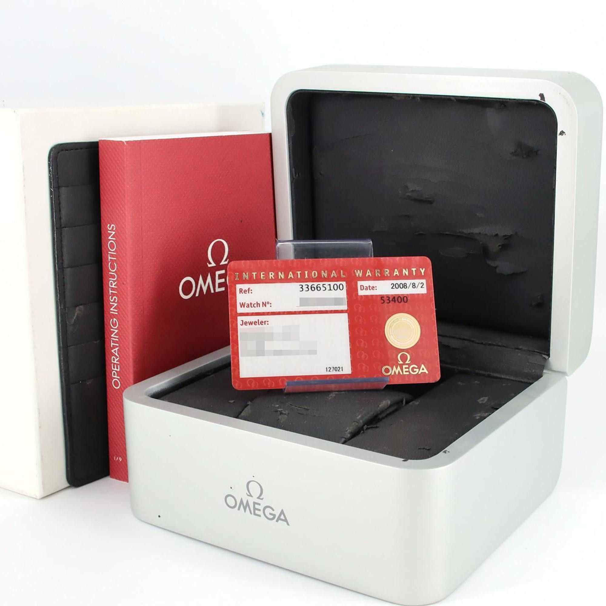 Omega Omega Speedmaster Pro PG Combi Apollo 35th LTD 3366.51 SSxPG Watch Manual Winding Size ONE SIZE - 8 Thumbnail