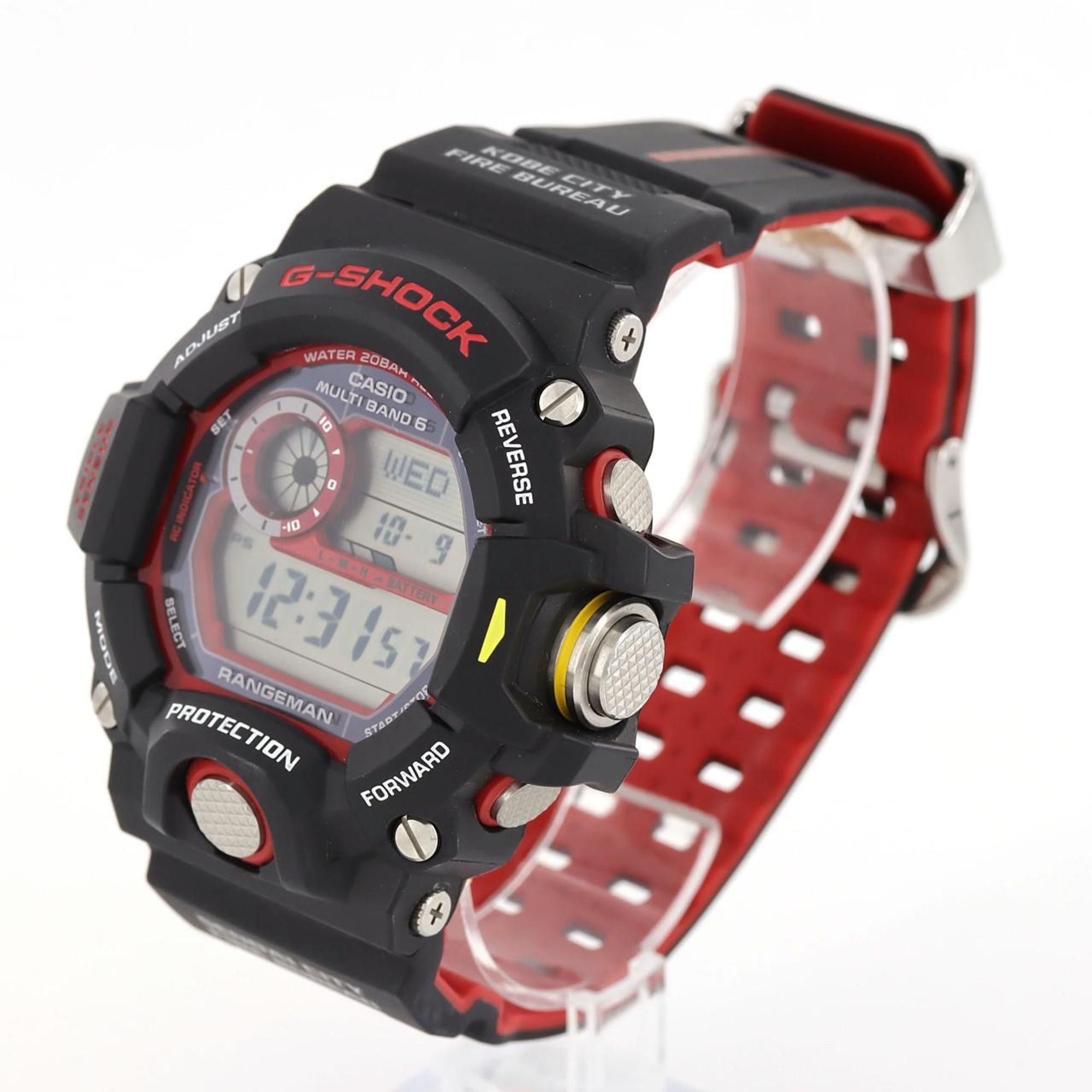 Casio G-SHOCK Rangeman Emergency Fire Assistance Team Radio-controlled watch GW-9400NFST-1AJR Solar Quartz