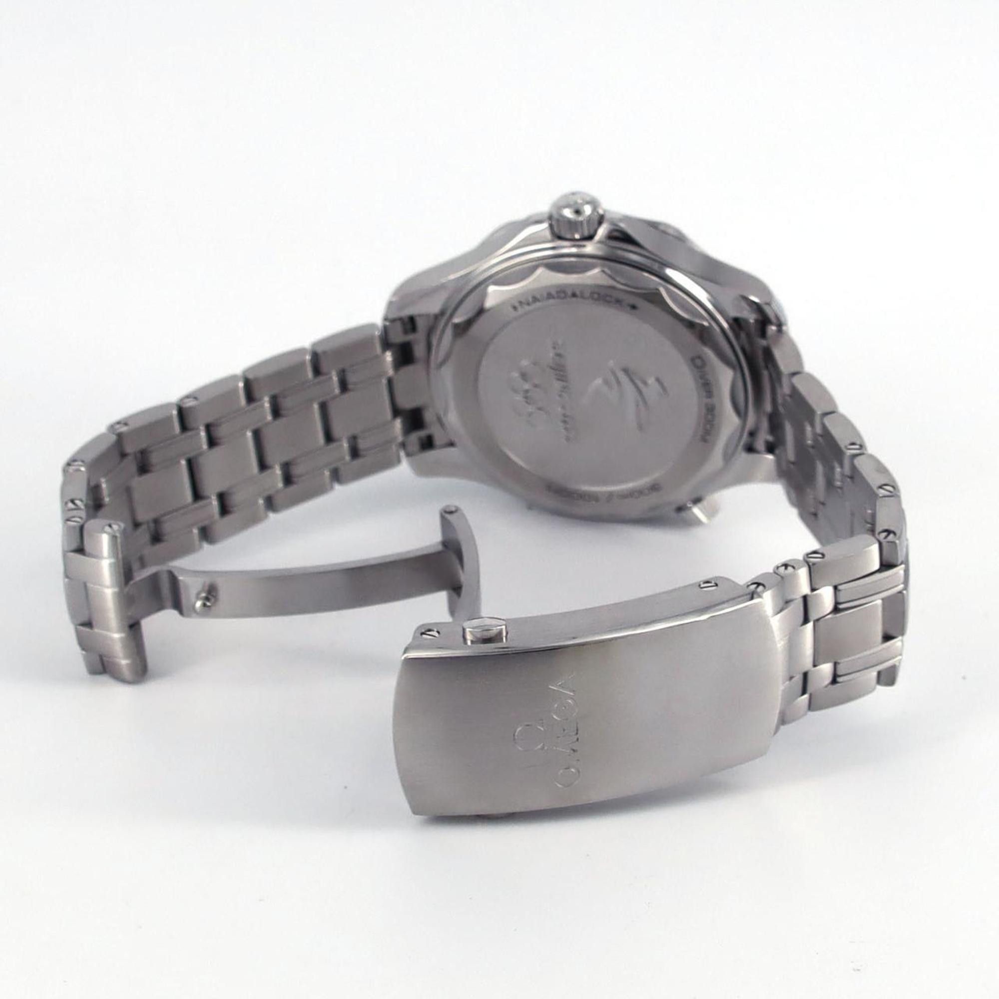 Omega Omega Seamaster Diver 300M Beijing 2022 522.30.42.20.03.001 SS Wristwatch Automatic Size ONE SIZE - 6 Thumbnail