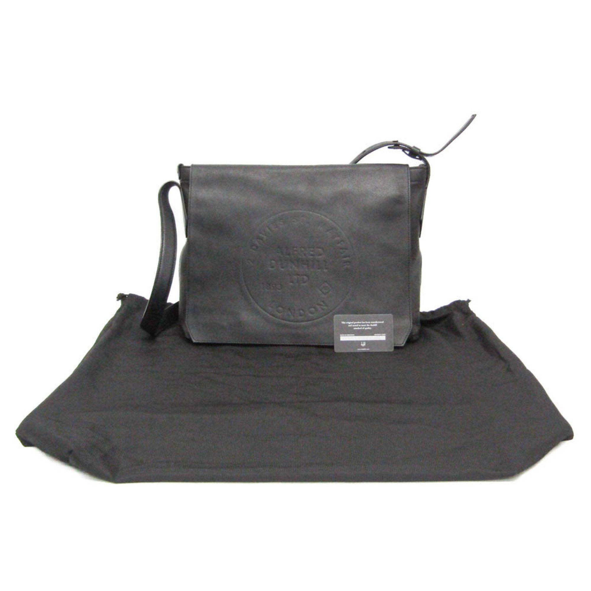 Alfred Dunhill Dunhill Men's Leather Shoulder Bag Black Size ONE SIZE - 2 Thumbnail