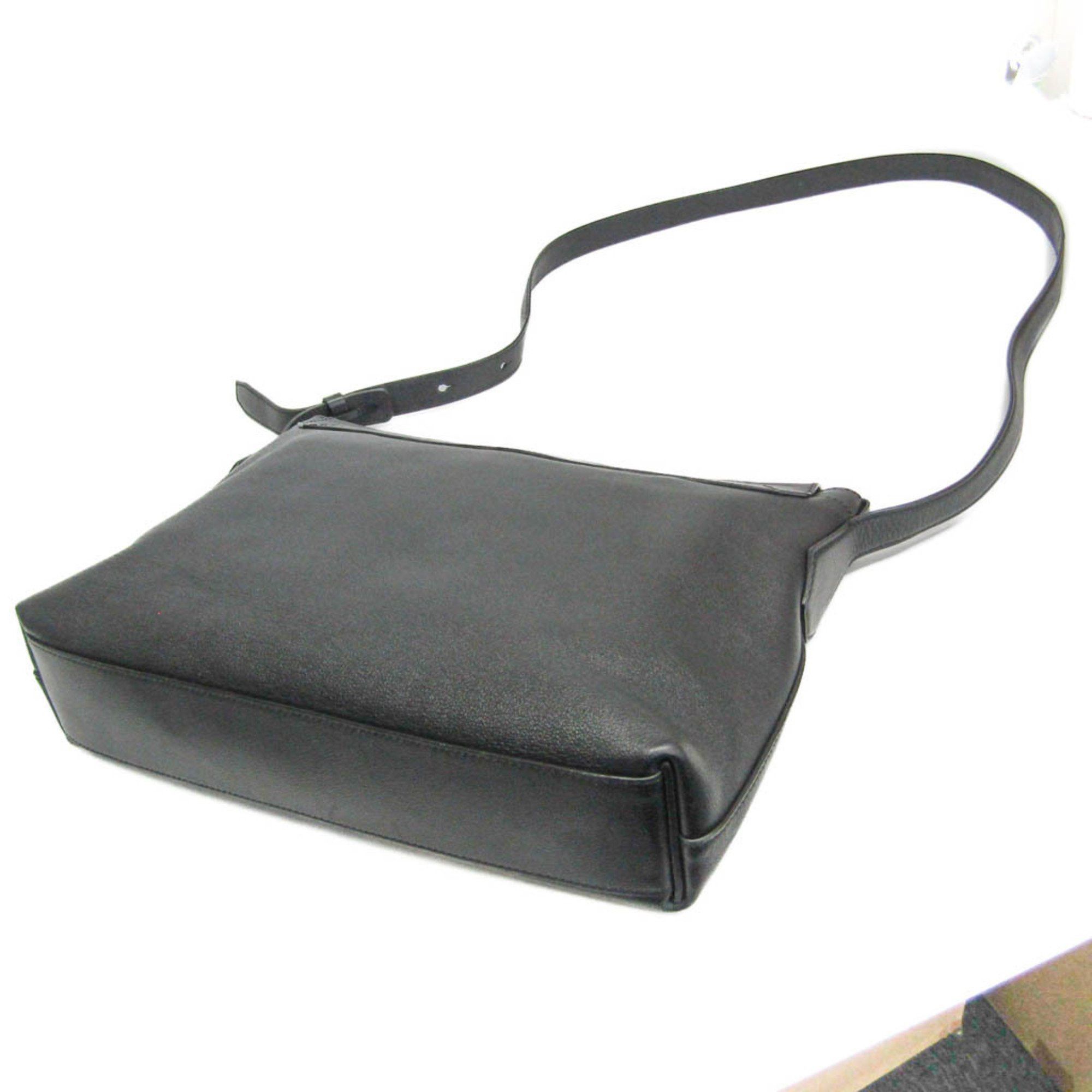 Alfred Dunhill Dunhill Men's Leather Shoulder Bag Black Size ONE SIZE - 3 Thumbnail