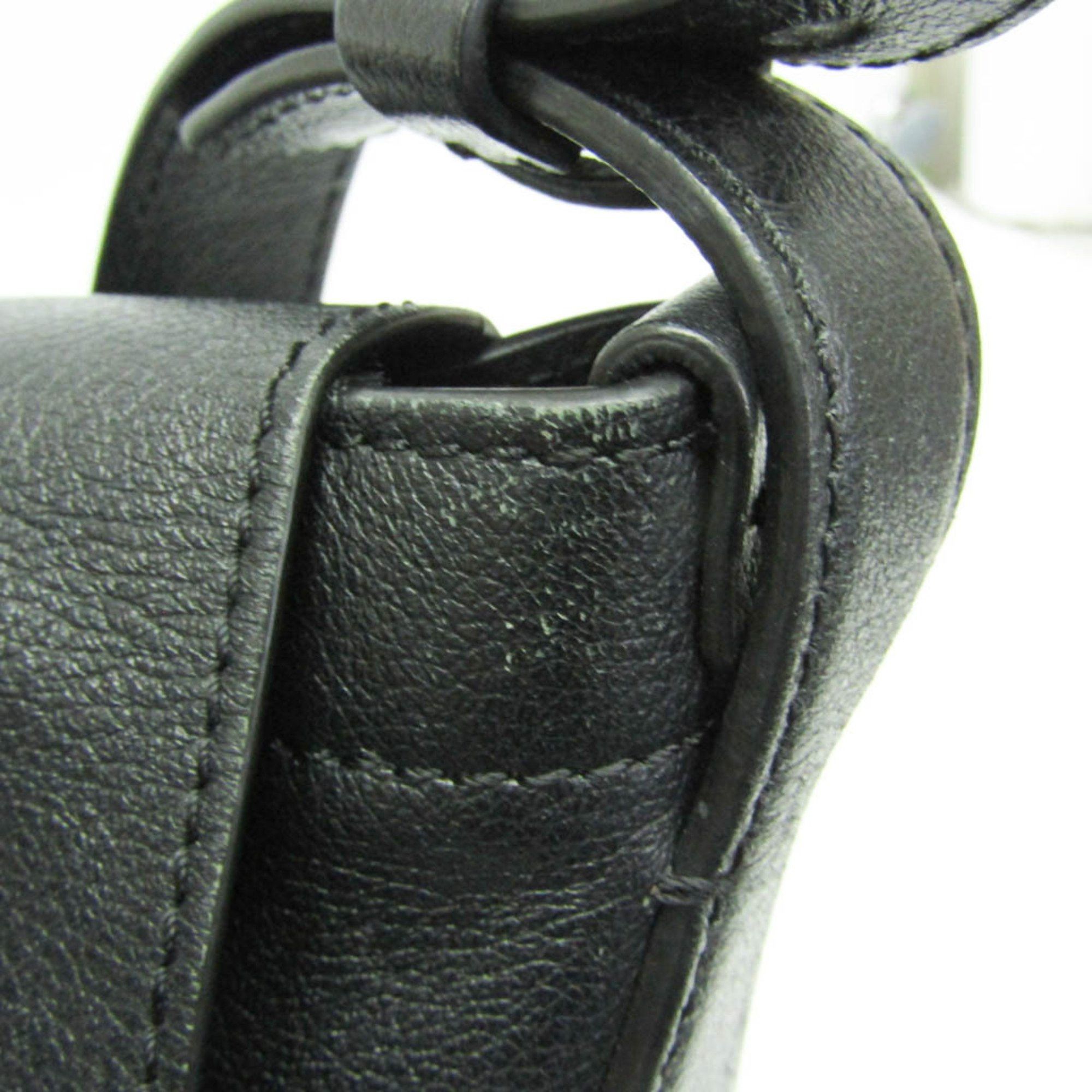 Alfred Dunhill Dunhill Men's Leather Shoulder Bag Black Size ONE SIZE - 8 Thumbnail
