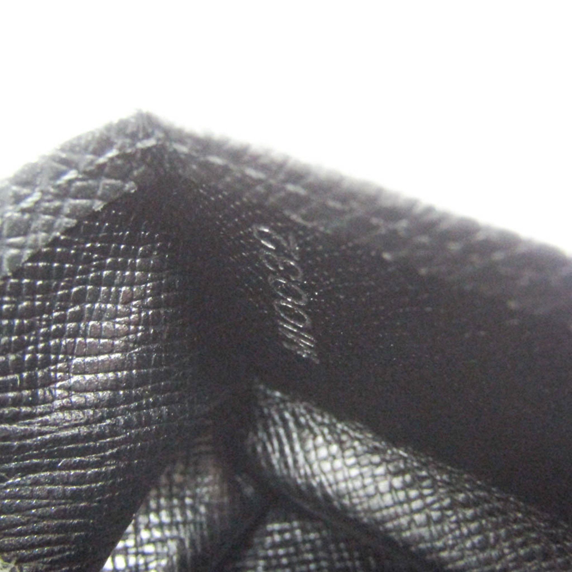 Louis Vuitton Porte Monnaie Boîte Black Leather Wallet (Pre-Owned) Size ONE SIZE - 8 Thumbnail