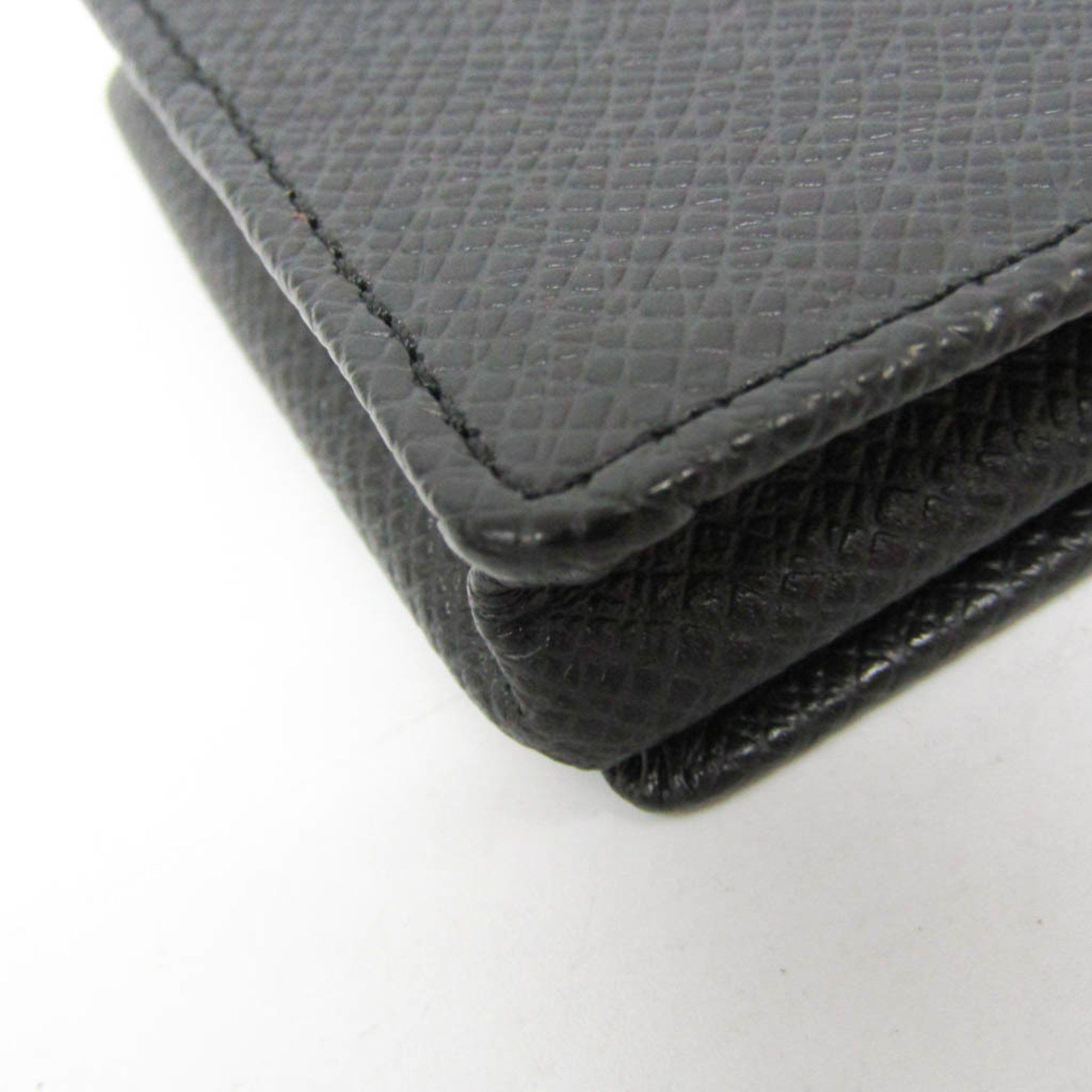 Louis Vuitton Porte Monnaie Boîte Black Leather Wallet (Pre-Owned) Size ONE SIZE - 4 Thumbnail