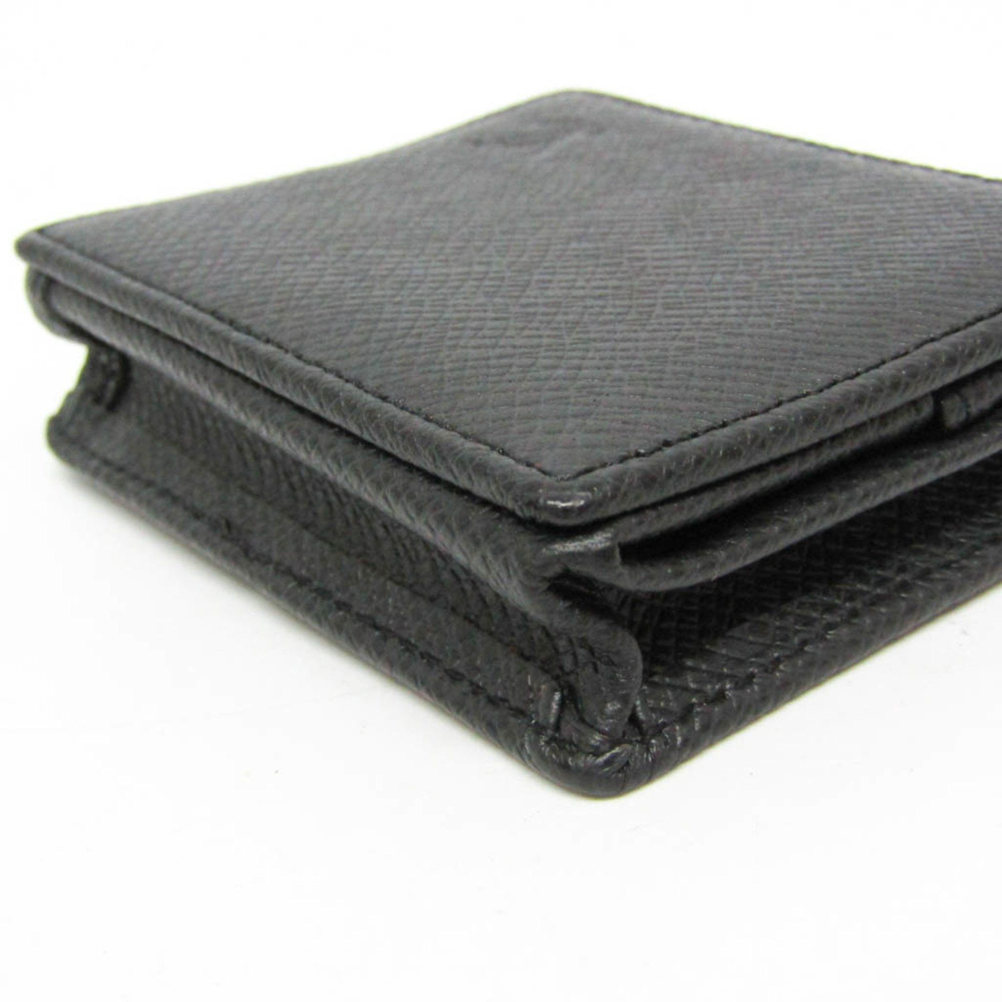 Louis Vuitton Porte Monnaie Boîte Black Leather Wallet (Pre-Owned) Size ONE SIZE - 5 Thumbnail
